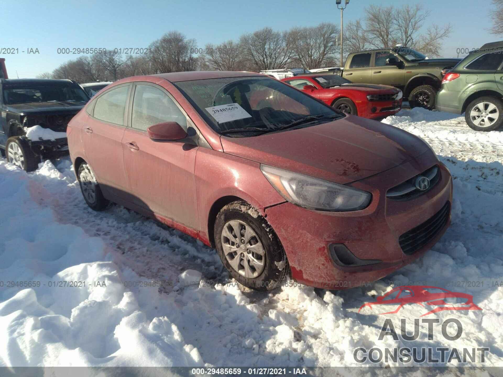 HYUNDAI ACCENT 2017 - KMHCT4AE5HU278477
