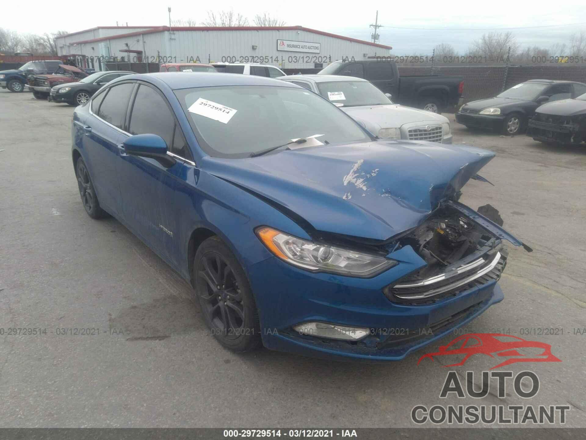 FORD FUSION HYBRID 2018 - 3FA6P0LU6JR260379