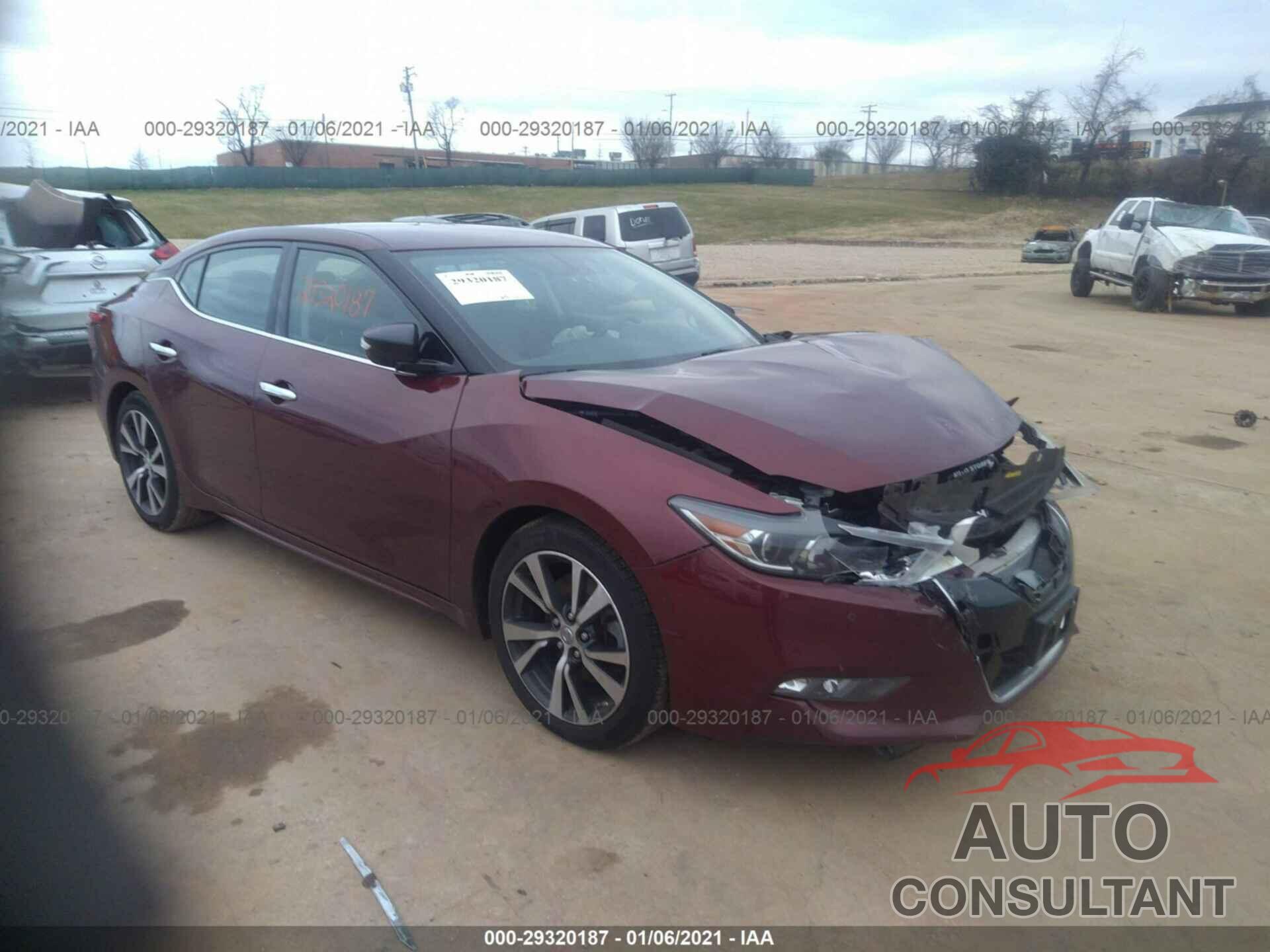 NISSAN MAXIMA 2017 - 1N4AA6AP1HC387352