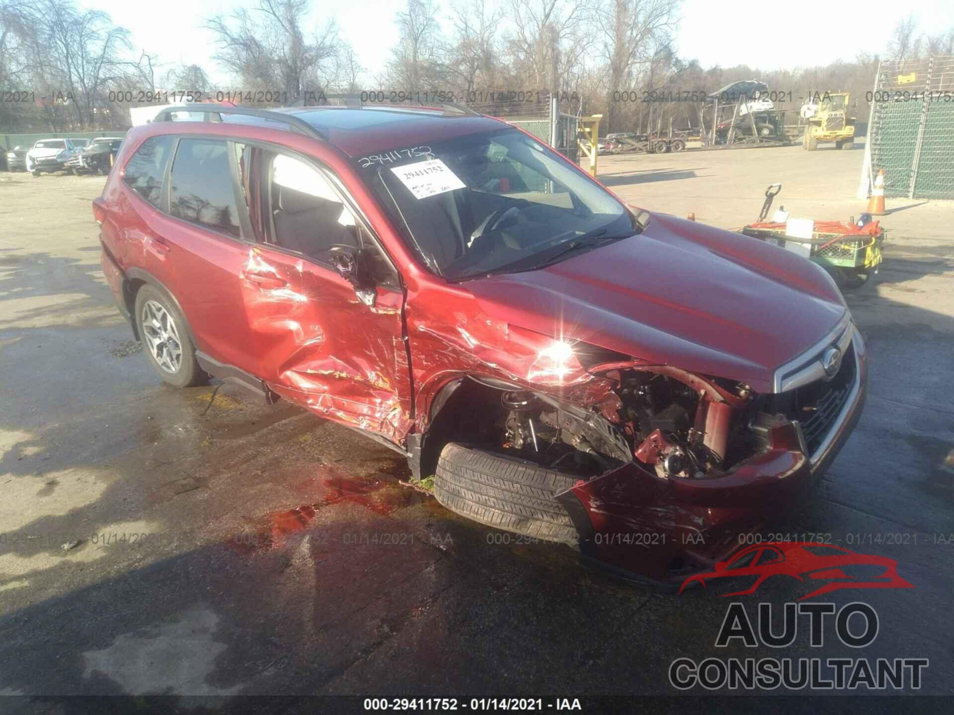 SUBARU FORESTER 2019 - JF2SKAEC7KH420677