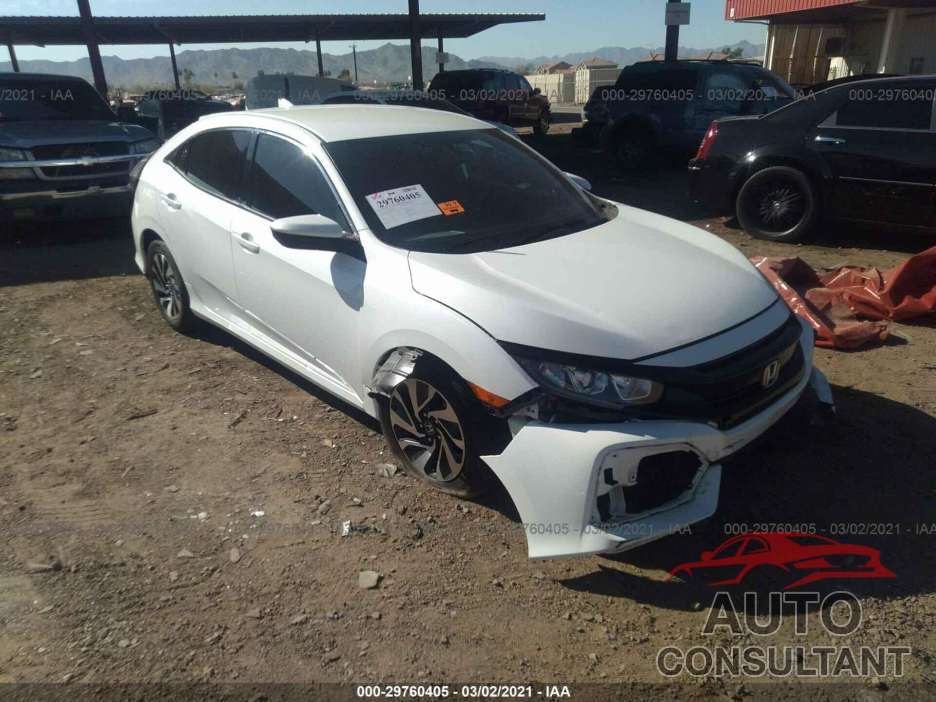 HONDA CIVIC HATCHBACK 2017 - SHHFK7H26HU226252