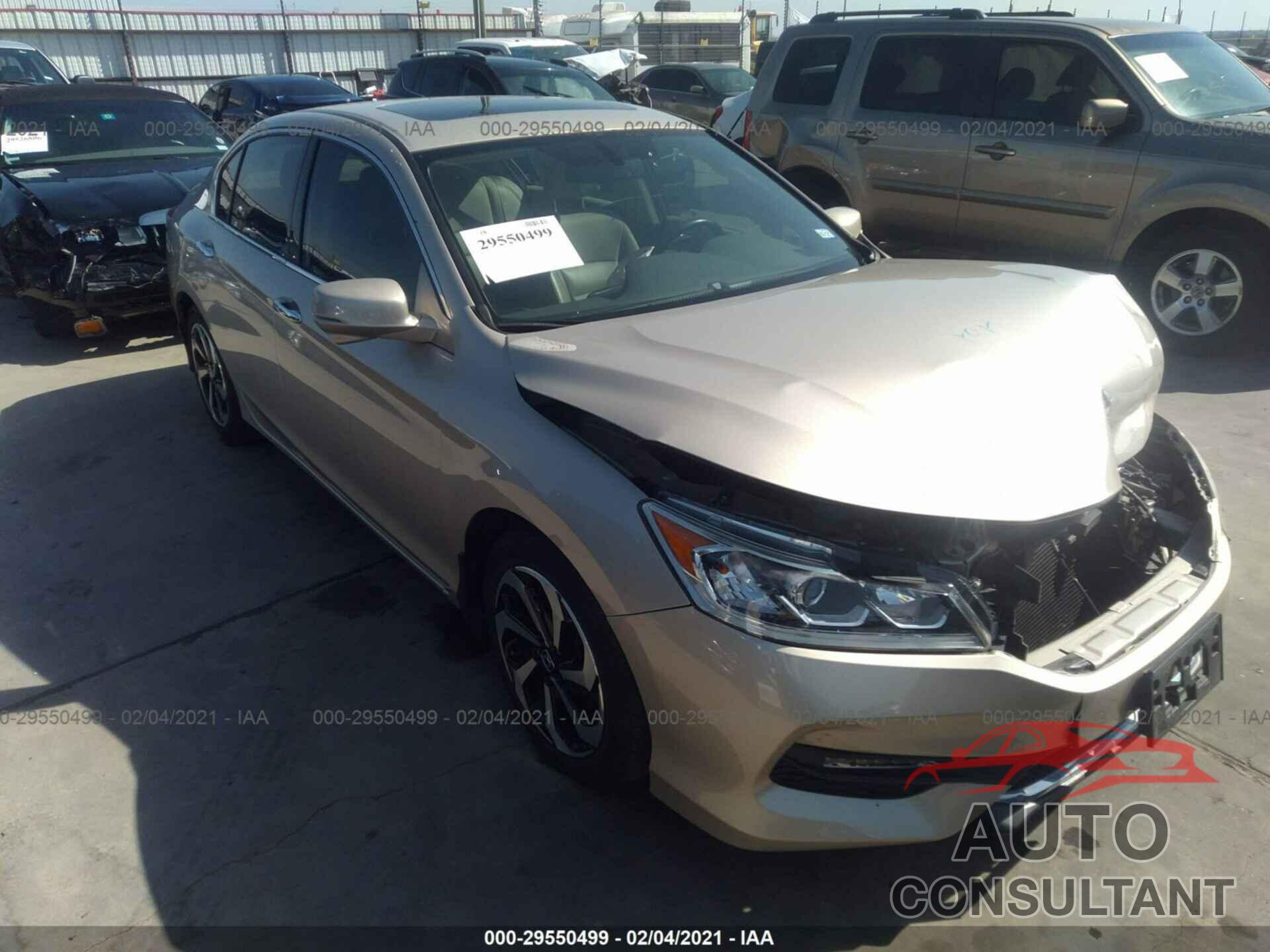 HONDA ACCORD SEDAN 2017 - 1HGCR3F83HA012152