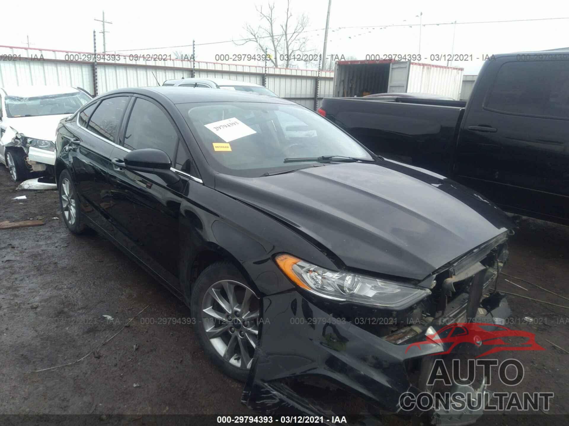 FORD FUSION 2017 - 3FA6P0H77HR231034