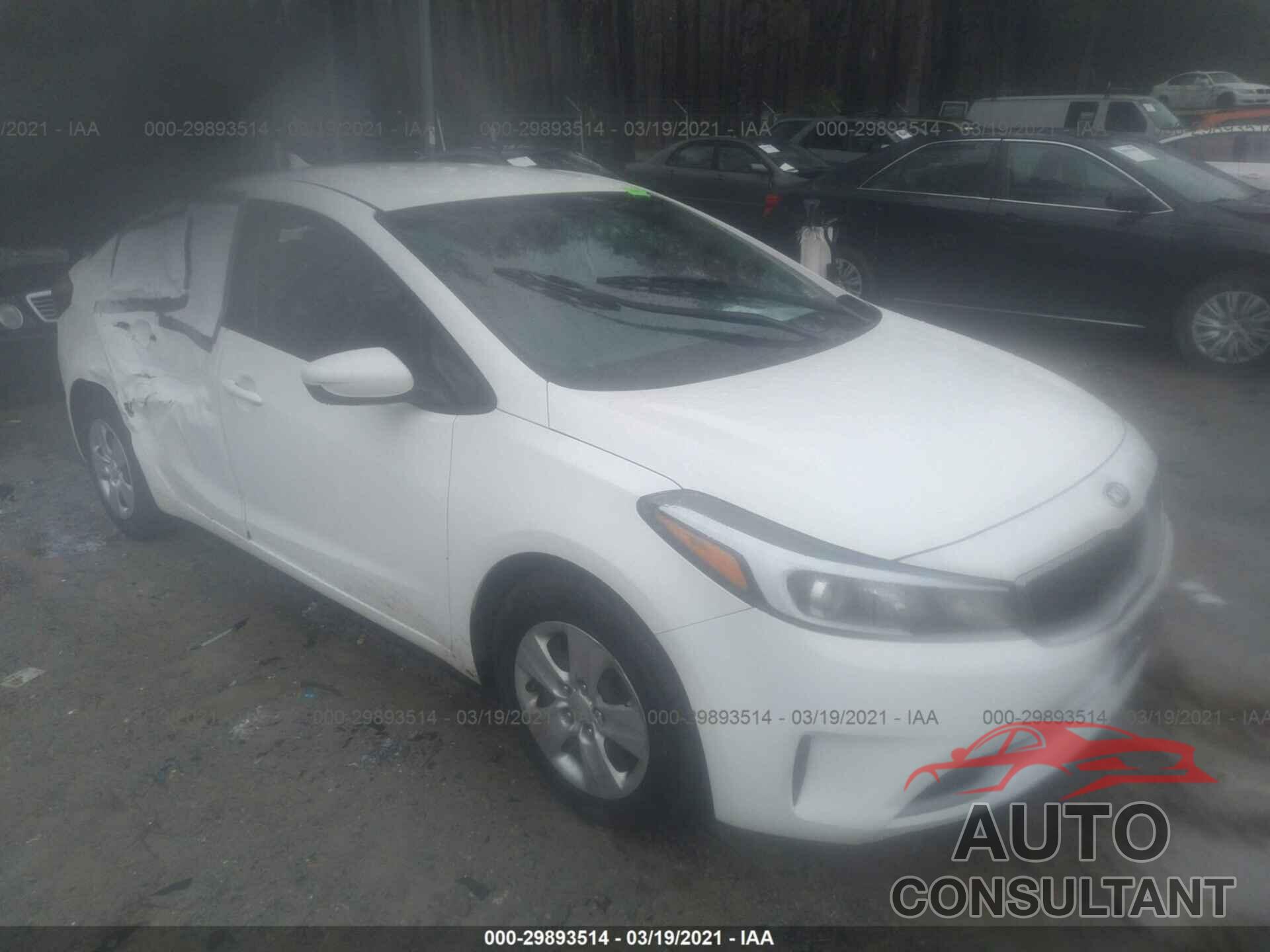 KIA FORTE 2017 - 3KPFK4A72HE030398