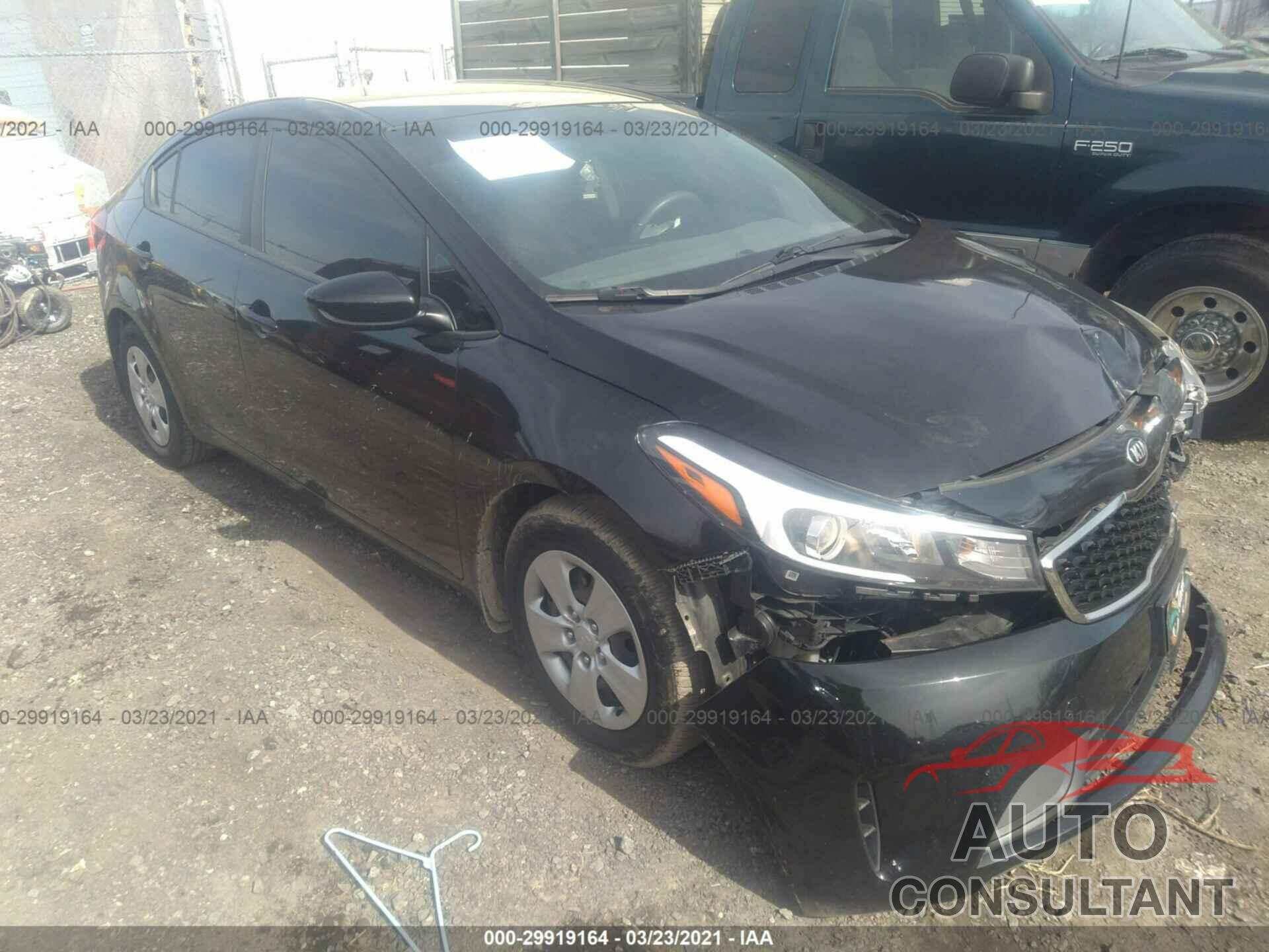 KIA FORTE 2017 - 3KPFK4A72HE035617
