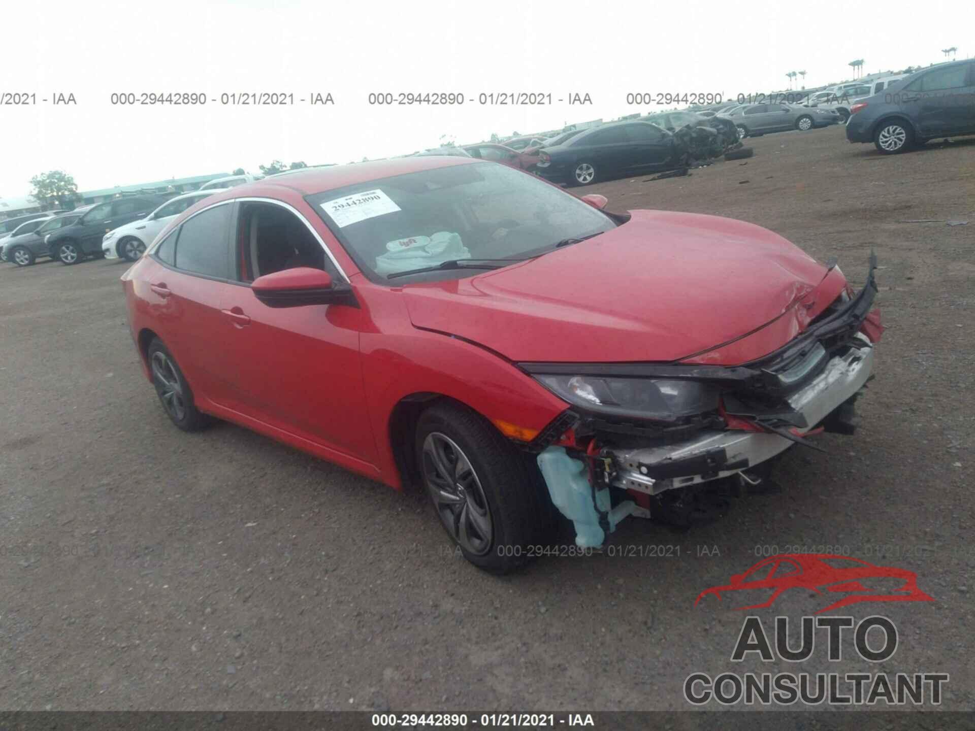 HONDA CIVIC SEDAN 2019 - 2HGFC2F65KH501961