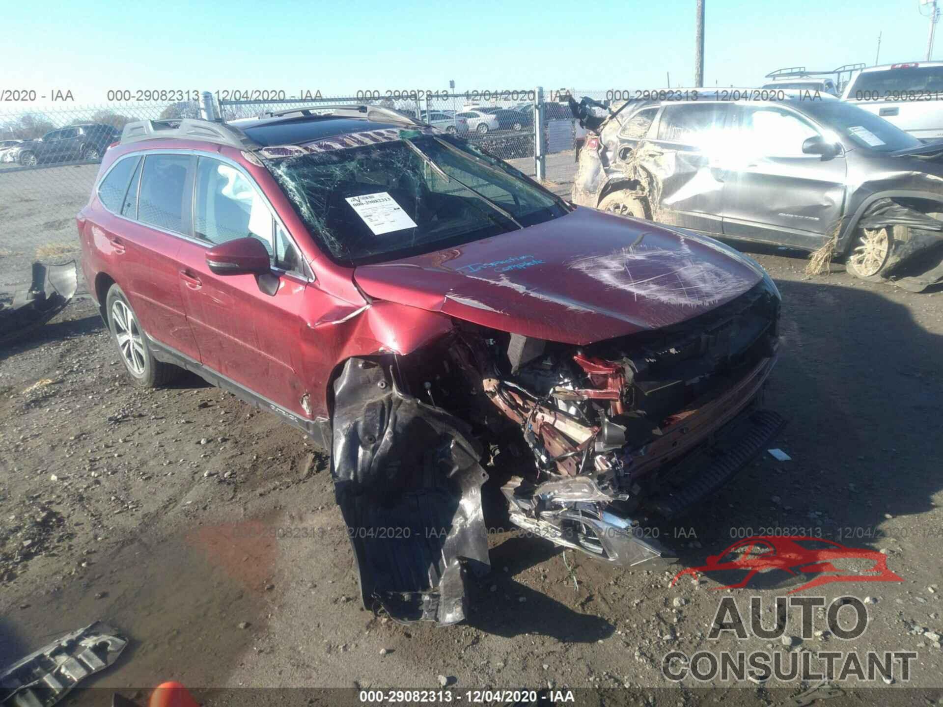 SUBARU OUTBACK 2018 - 4S4BSANC9J3304841