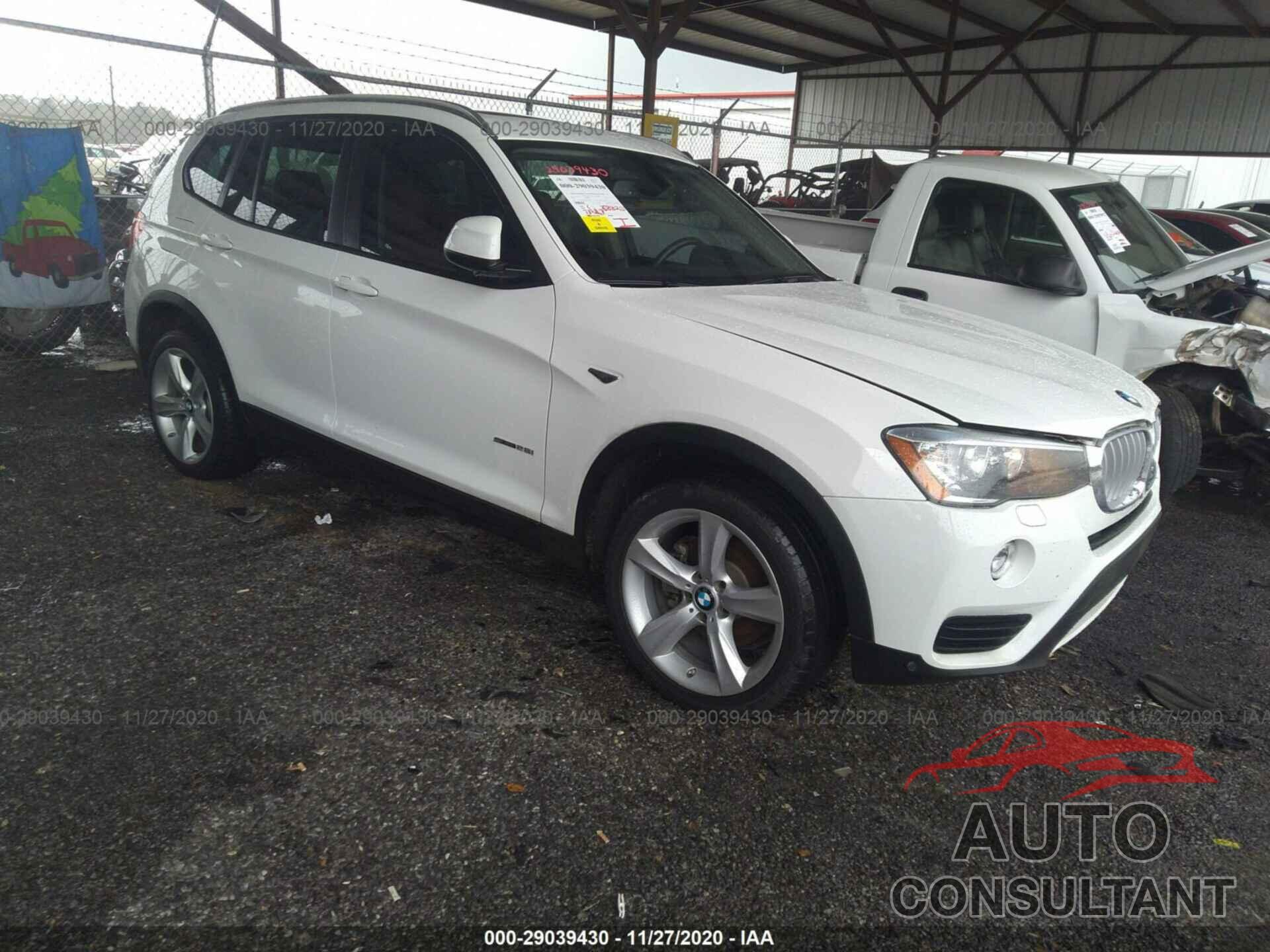 BMW X3 2017 - 5UXWZ7C32H0V92669