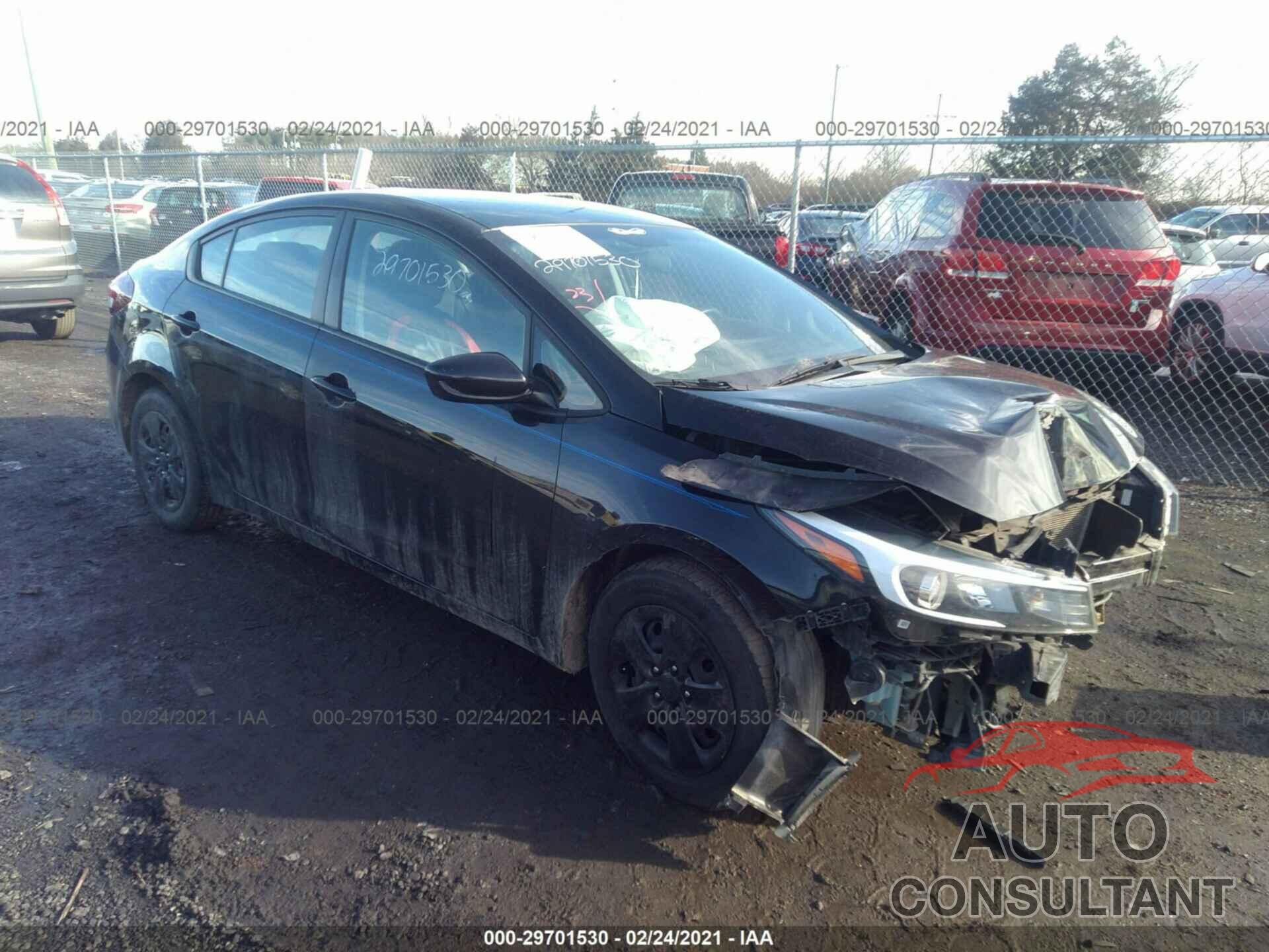 KIA FORTE 2017 - 3KPFL4A76HE057360