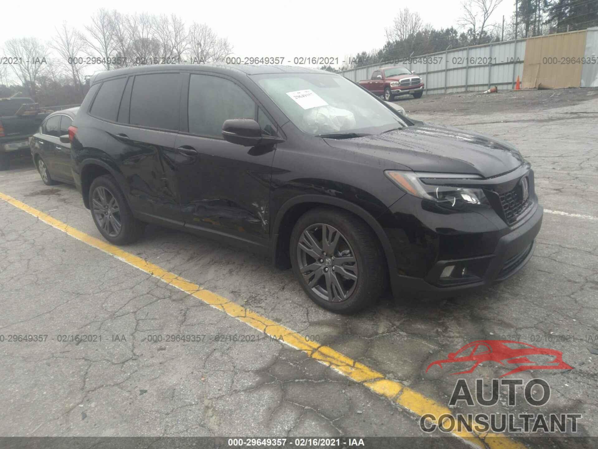 HONDA PASSPORT 2020 - 5FNYF7H51LB005790