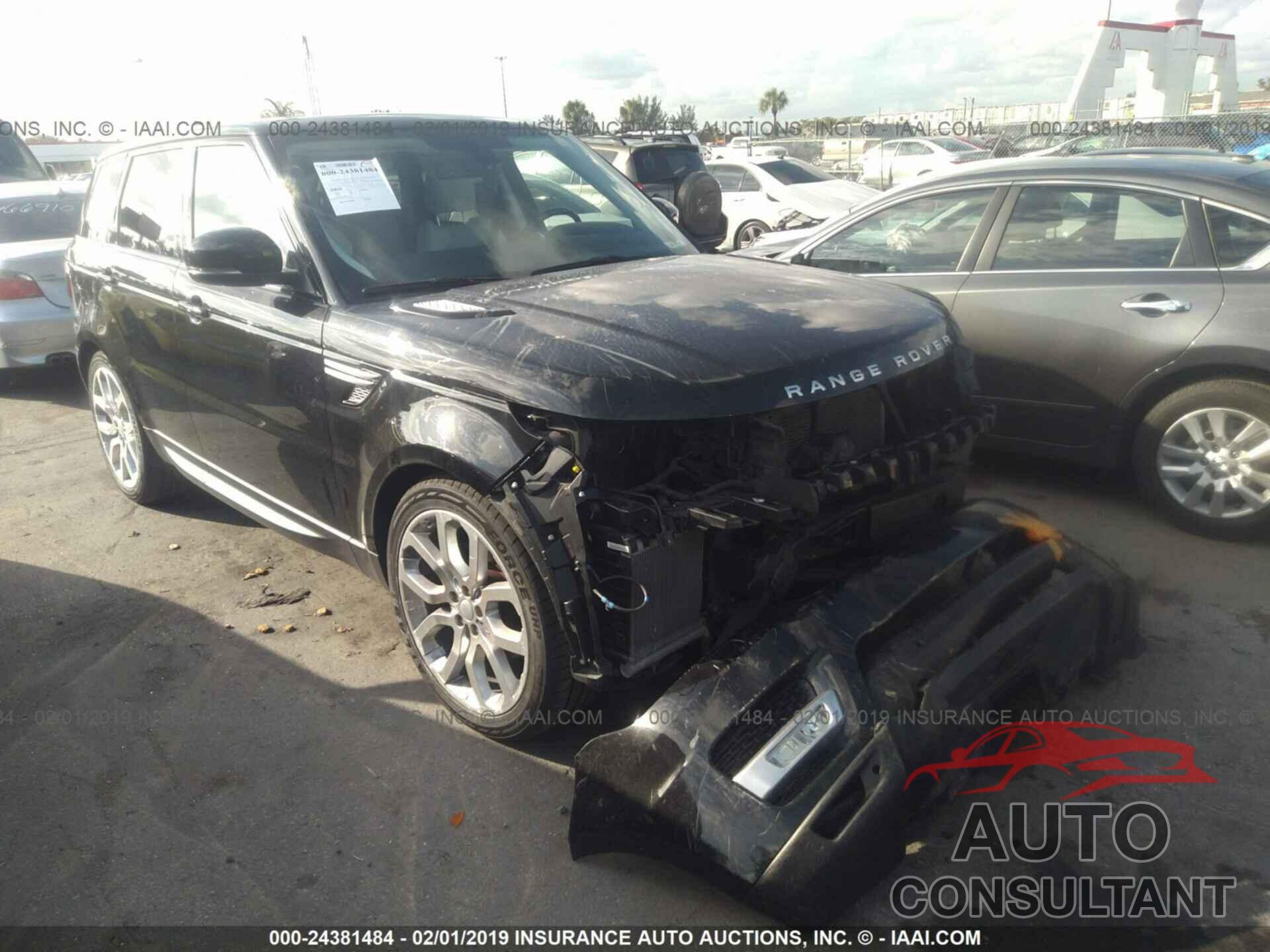 LAND ROVER RANGE ROVER SPORT 2015 - SALWR2VF2FA510046