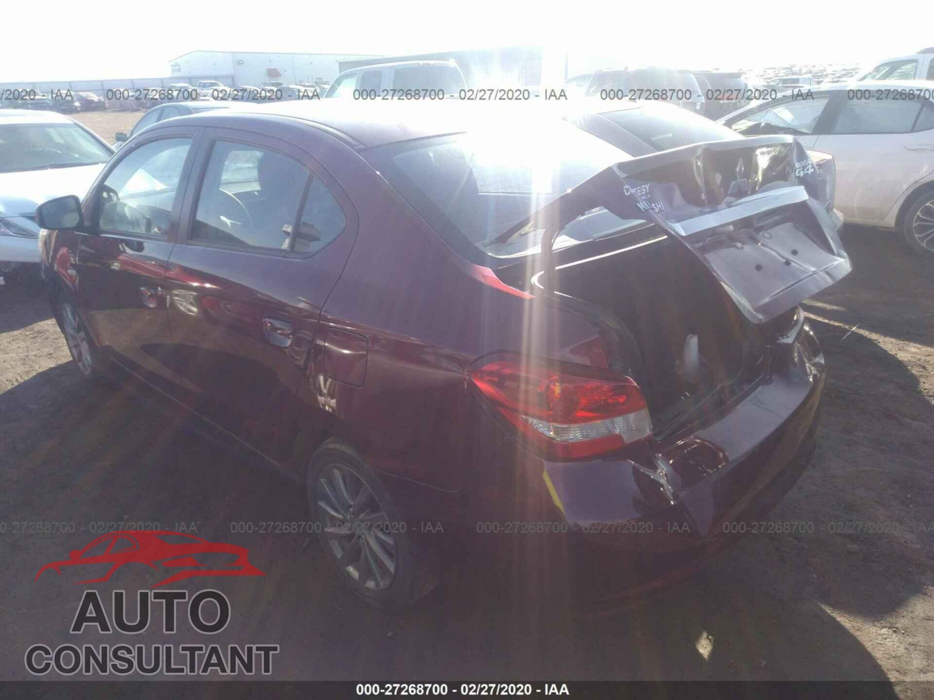 MITSUBISHI MIRAGE 2018 - ML32F3FJ2JHF05152