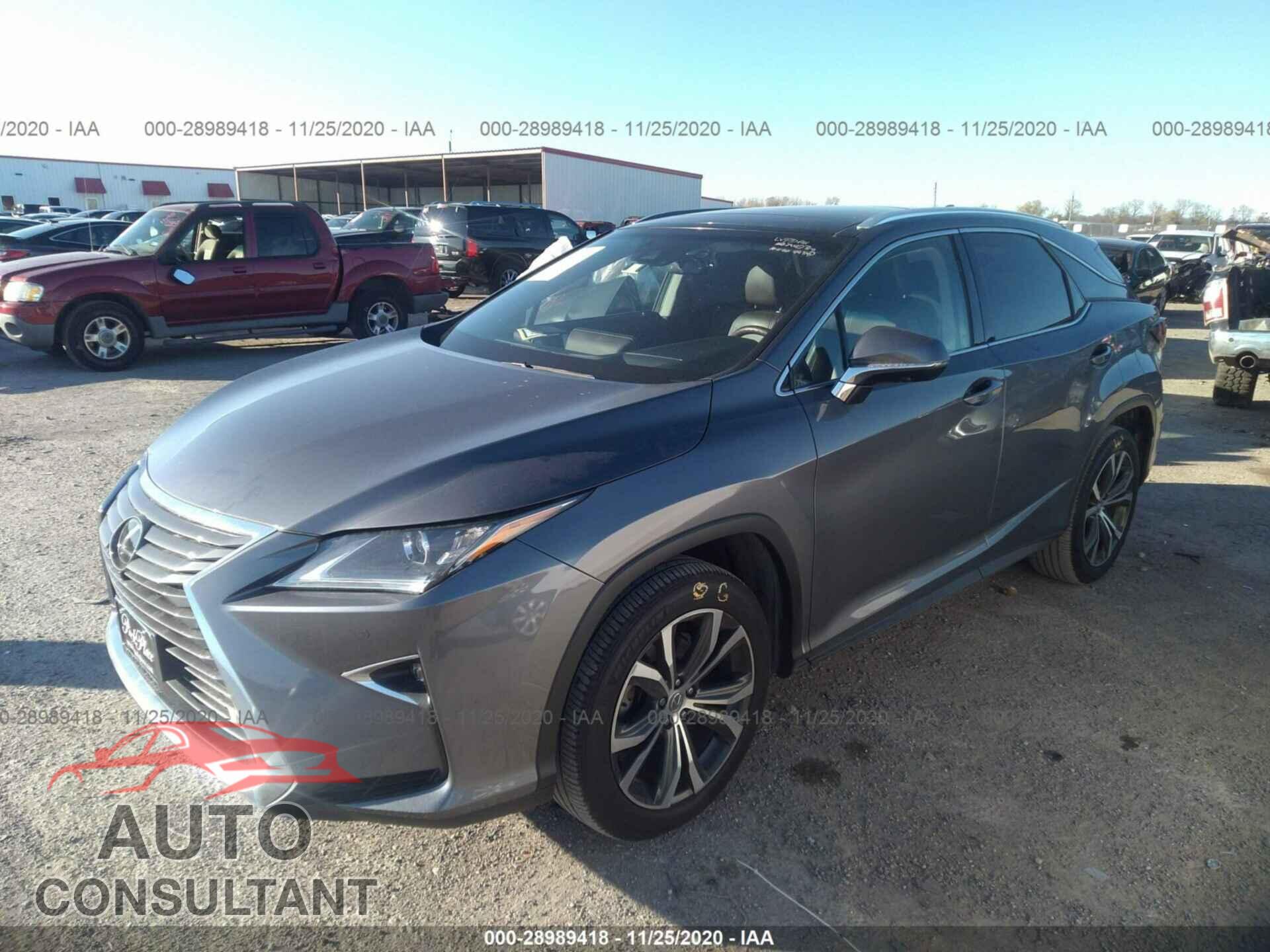 LEXUS RX 2017 - 2T2ZZMCA6HC039908