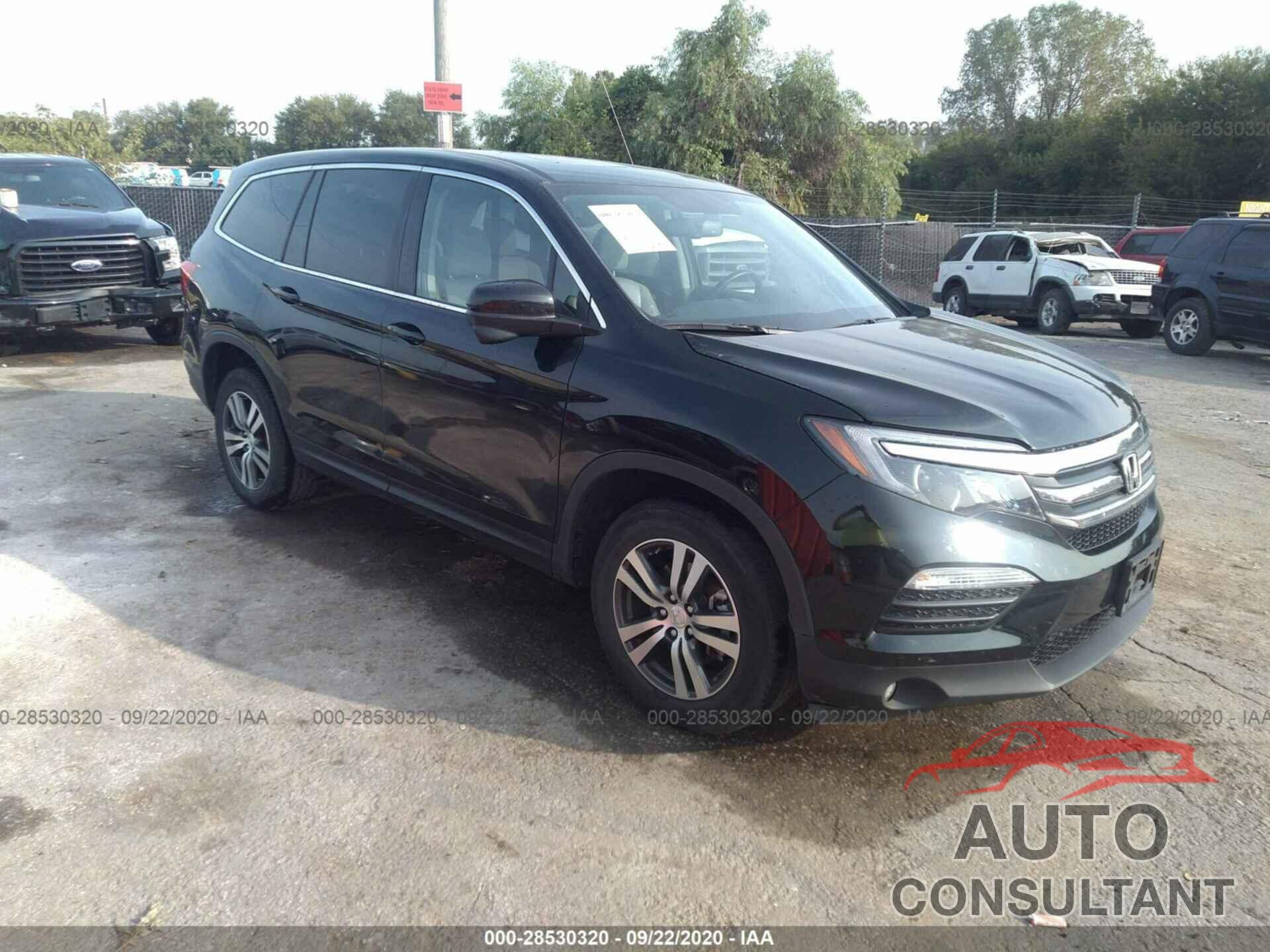 HONDA PILOT 2017 - 5FNYF6H88HB089506