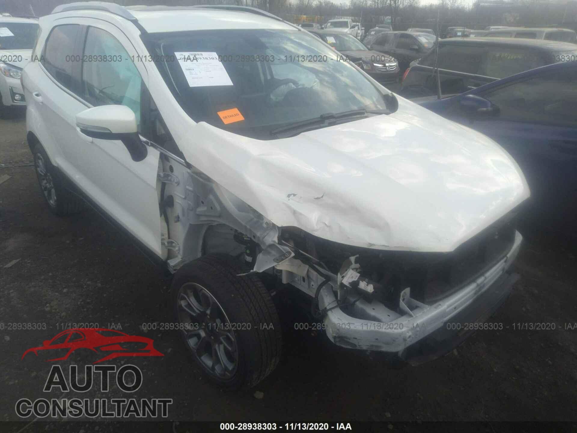 FORD ECOSPORT 2020 - MAJ6S3KL3LC329863