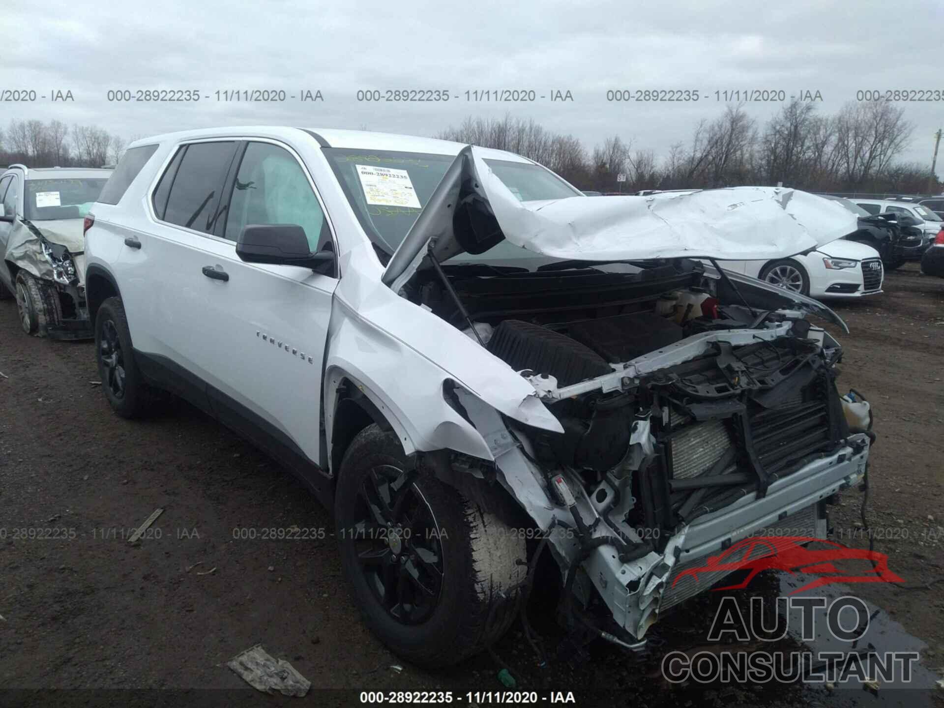 CHEVROLET TRAVERSE 2019 - 1GNEVFKW4KJ182124