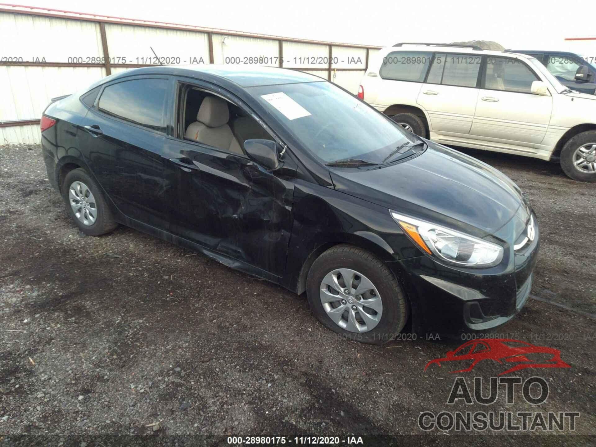 HYUNDAI ACCENT 2016 - KMHCT4AE5GU145345
