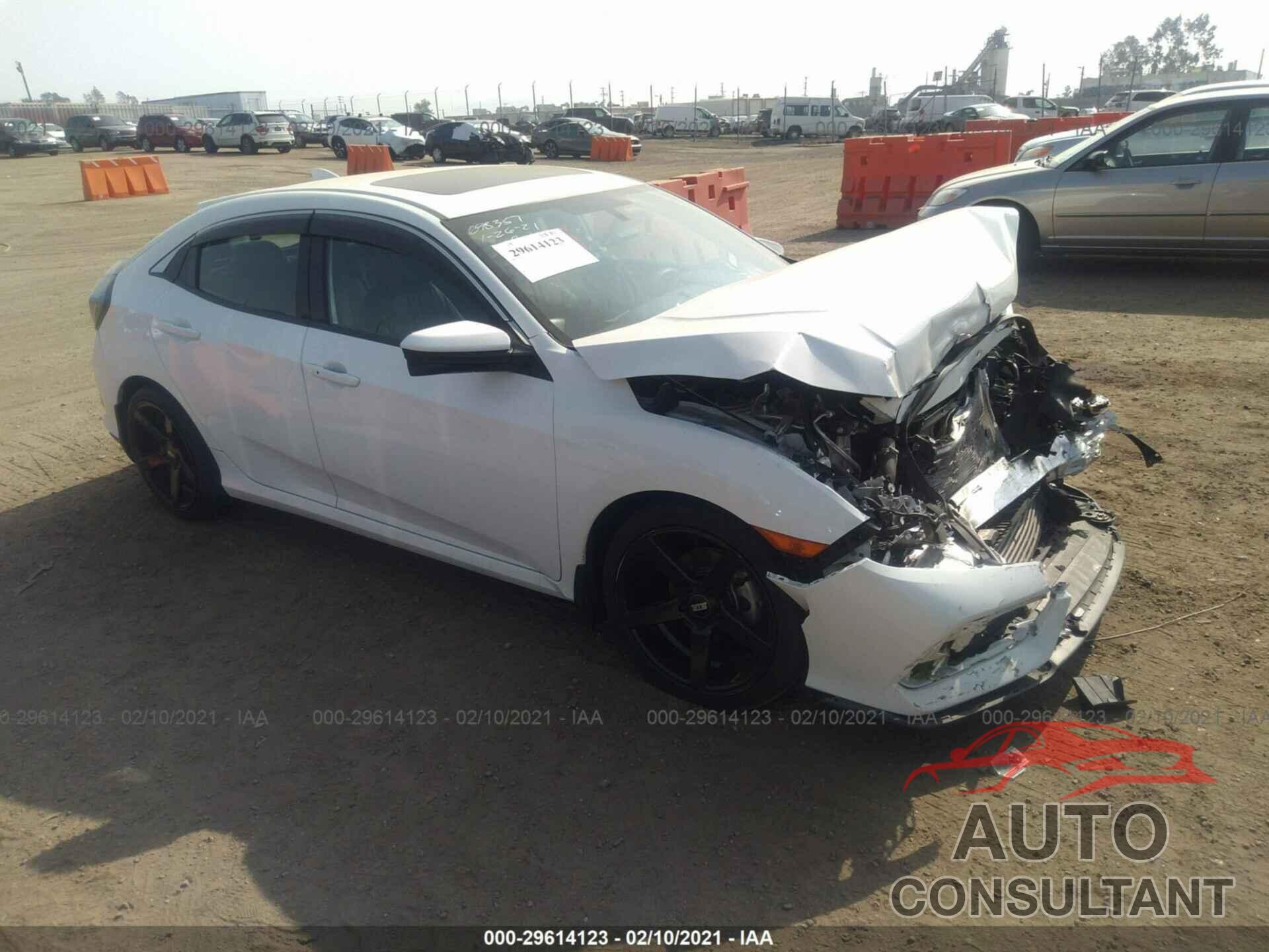 HONDA CIVIC HATCHBACK 2017 - SHHFK7H56HU430205