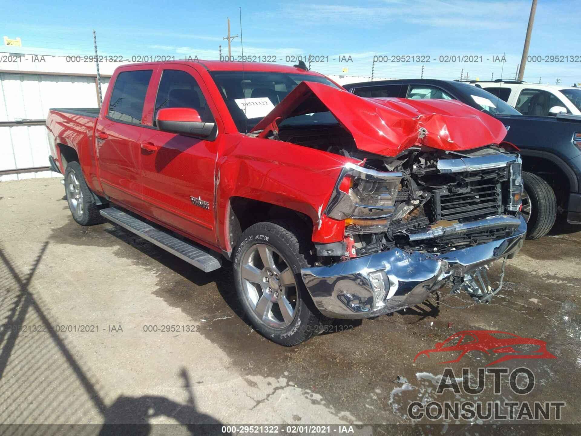 CHEVROLET SILVERADO 1500 2017 - 3GCPCREC8HG473360