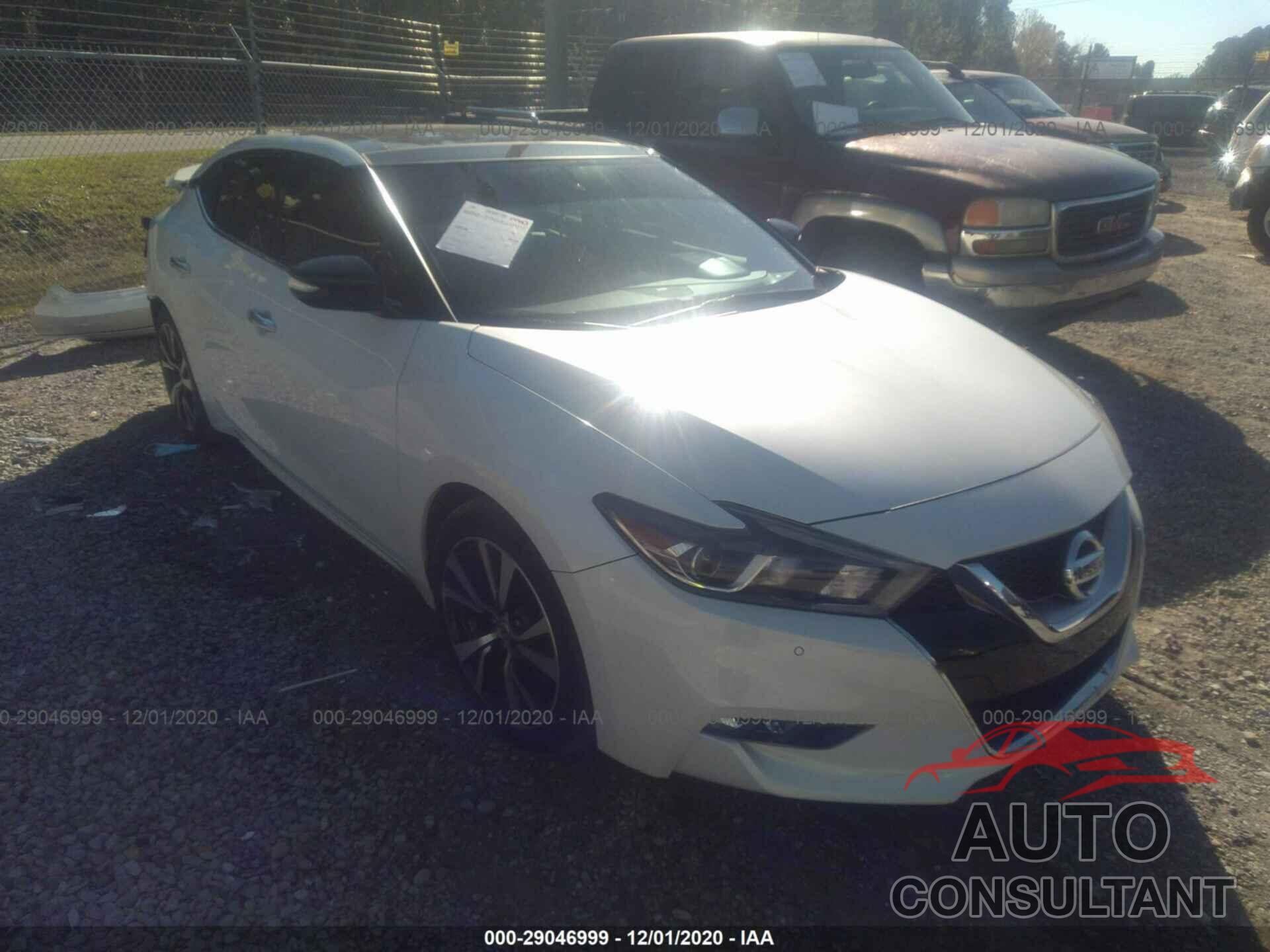 NISSAN MAXIMA 2016 - 1N4AA6APXGC404342