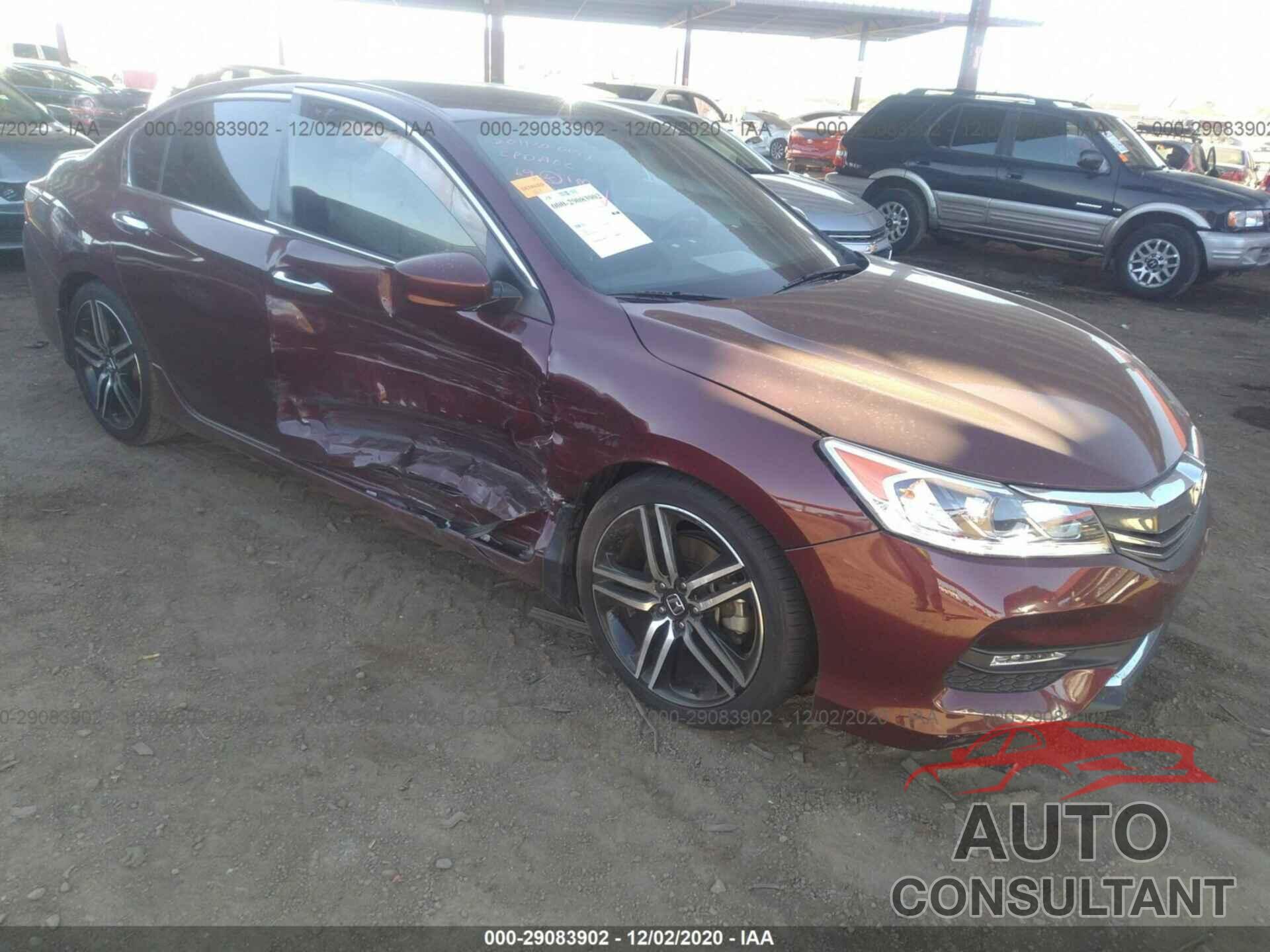 HONDA ACCORD SEDAN 2016 - 1HGCR2F54GA155741