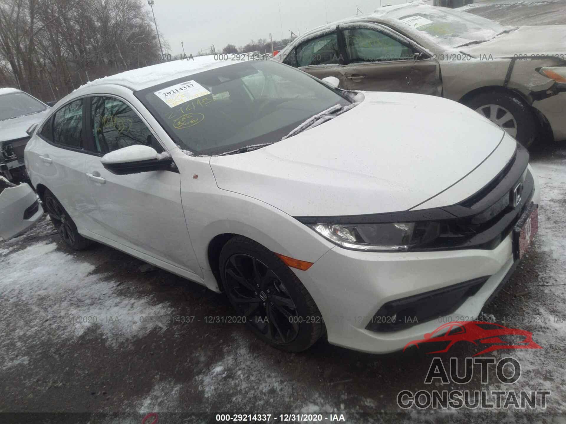 HONDA CIVIC SEDAN 2020 - 2HGFC2F83LH556685