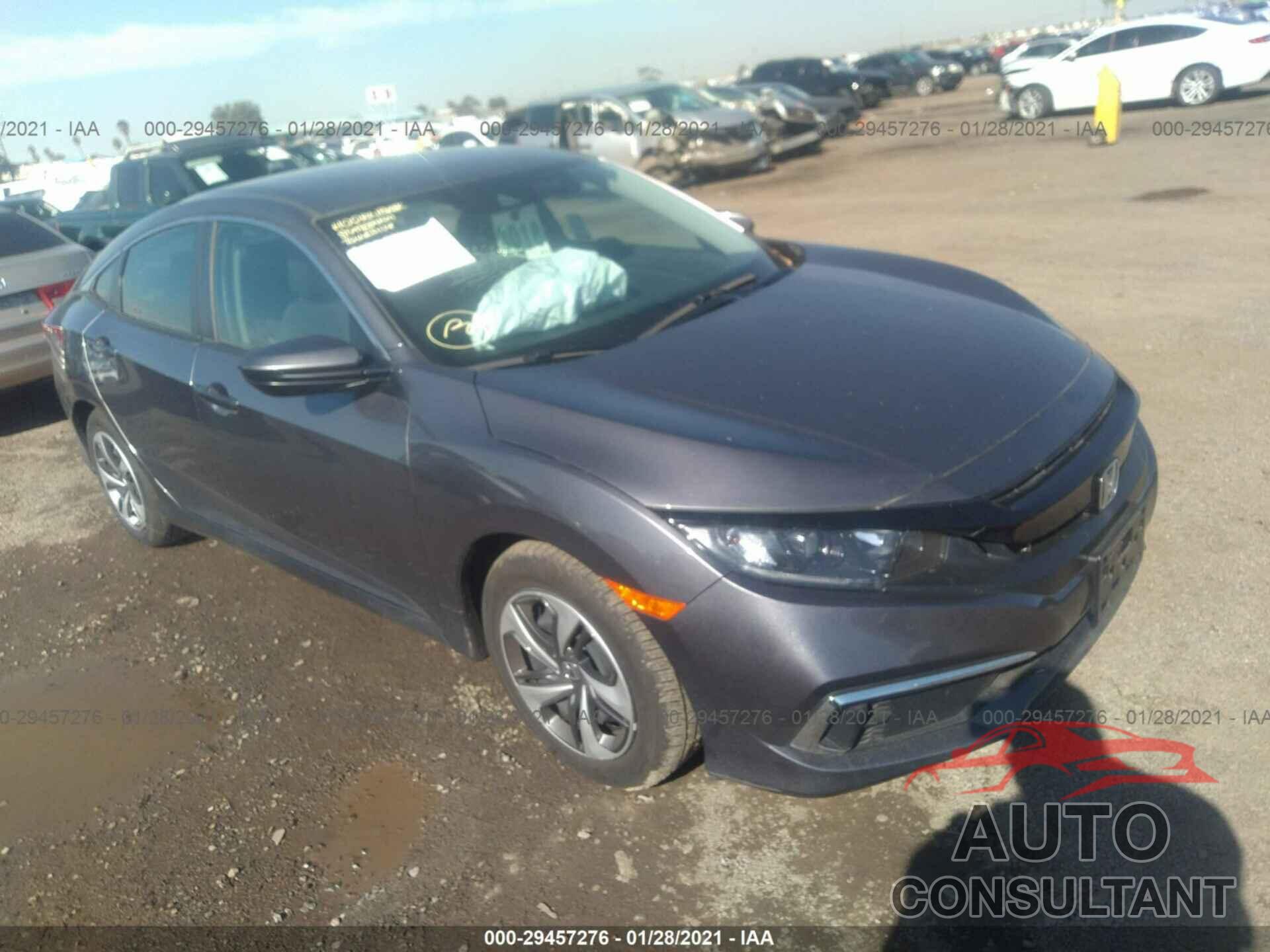 HONDA CIVIC SEDAN 2020 - 19XFC2F62LE201225