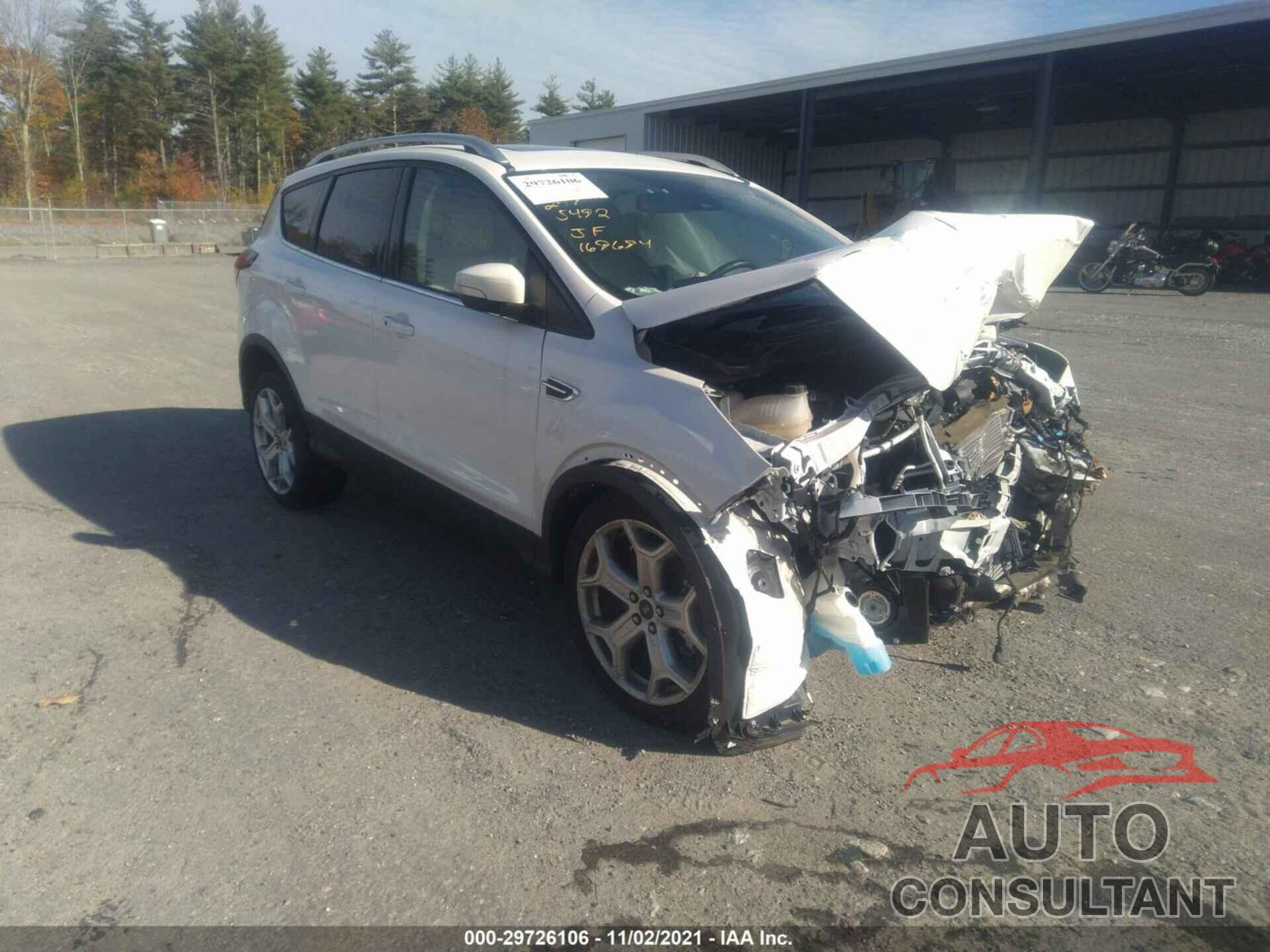 FORD ESCAPE 2019 - 1FMCU0J90KUA85492