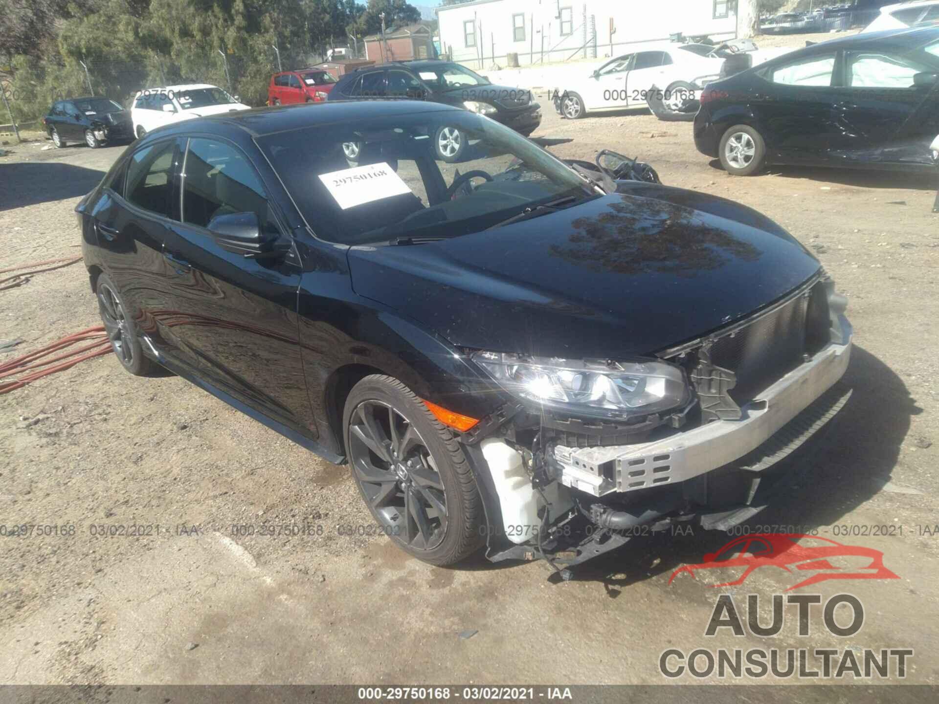 HONDA CIVIC HATCHBACK 2018 - SHHFK7G46JU235901