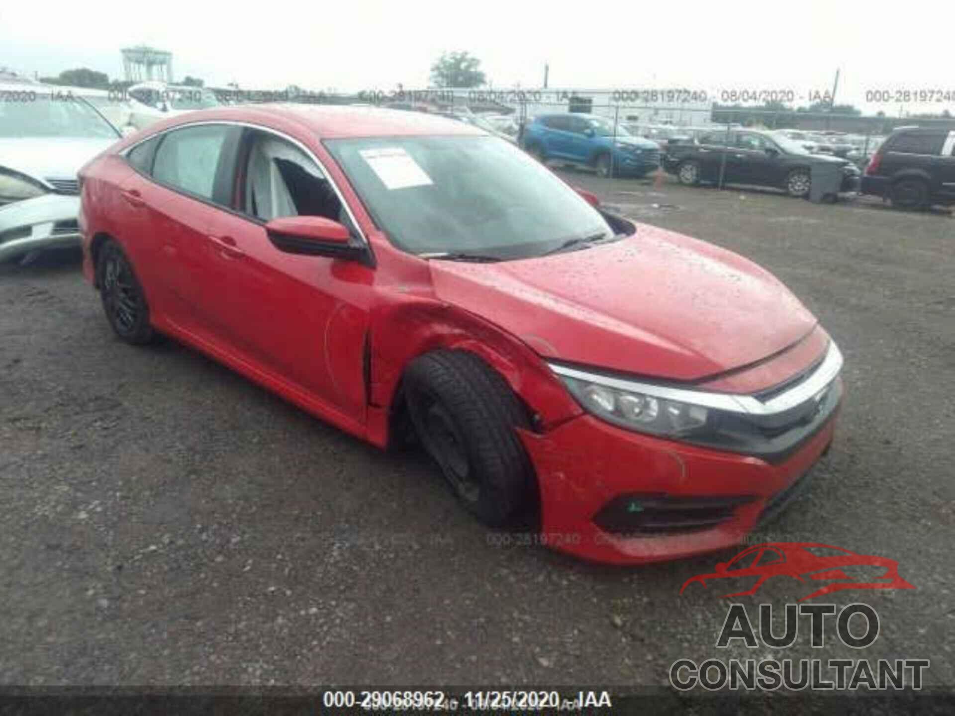 HONDA CIVIC SEDAN 2017 - 2HGFC2F55HH526665