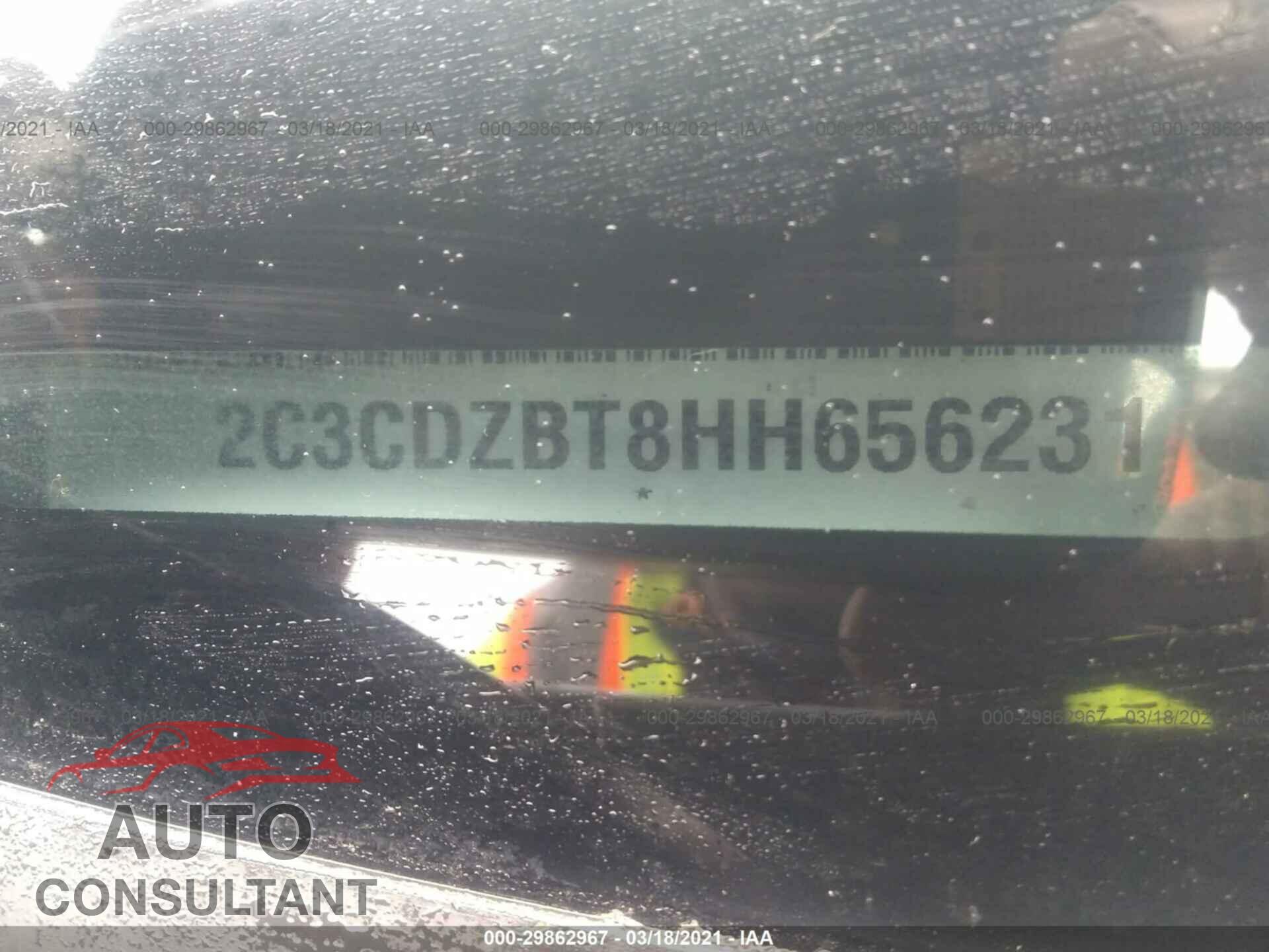 DODGE CHALLENGER 2017 - 2C3CDZBT8HH656231