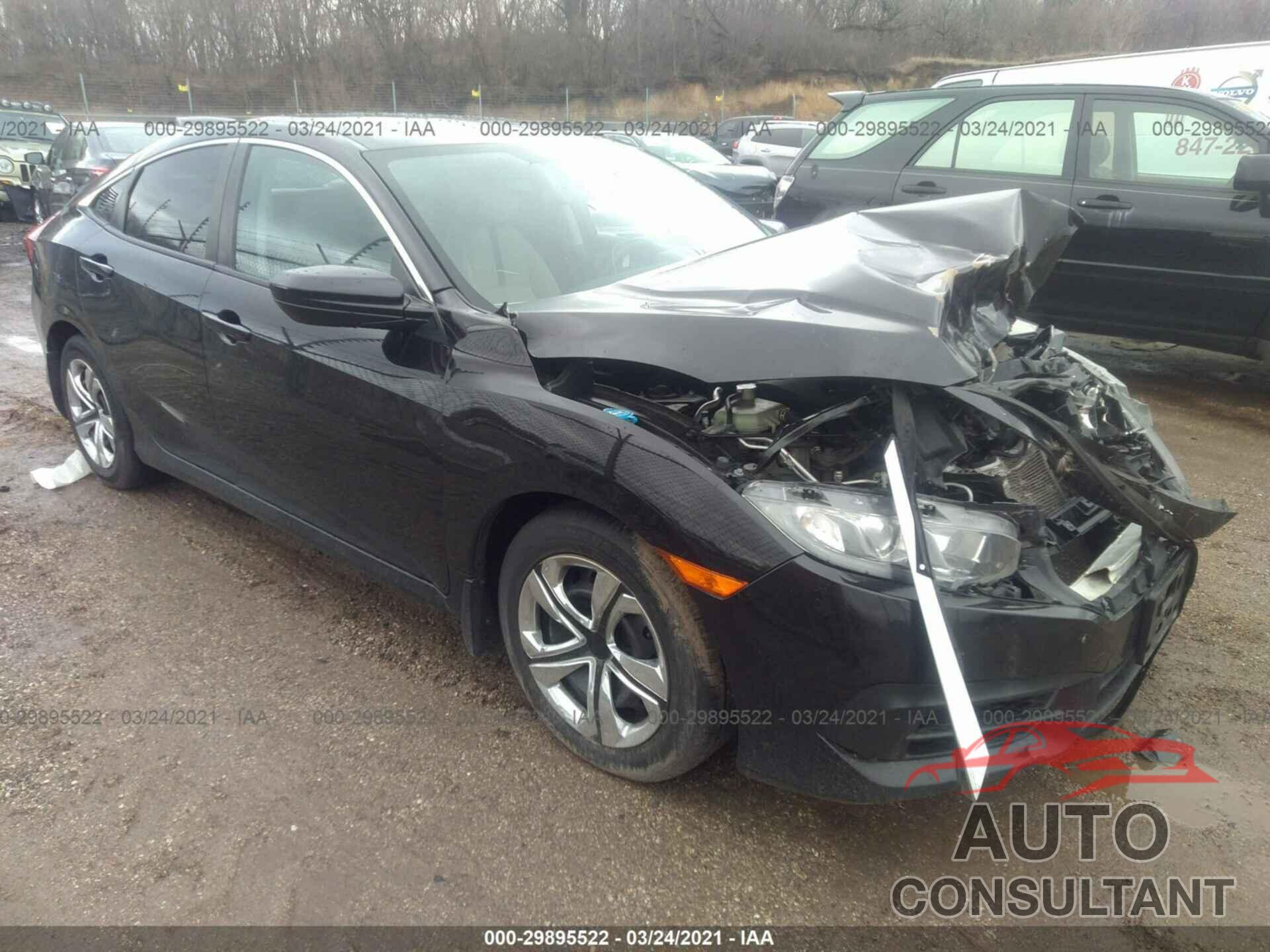 HONDA CIVIC SEDAN 2016 - 19XFC2F53GE054376