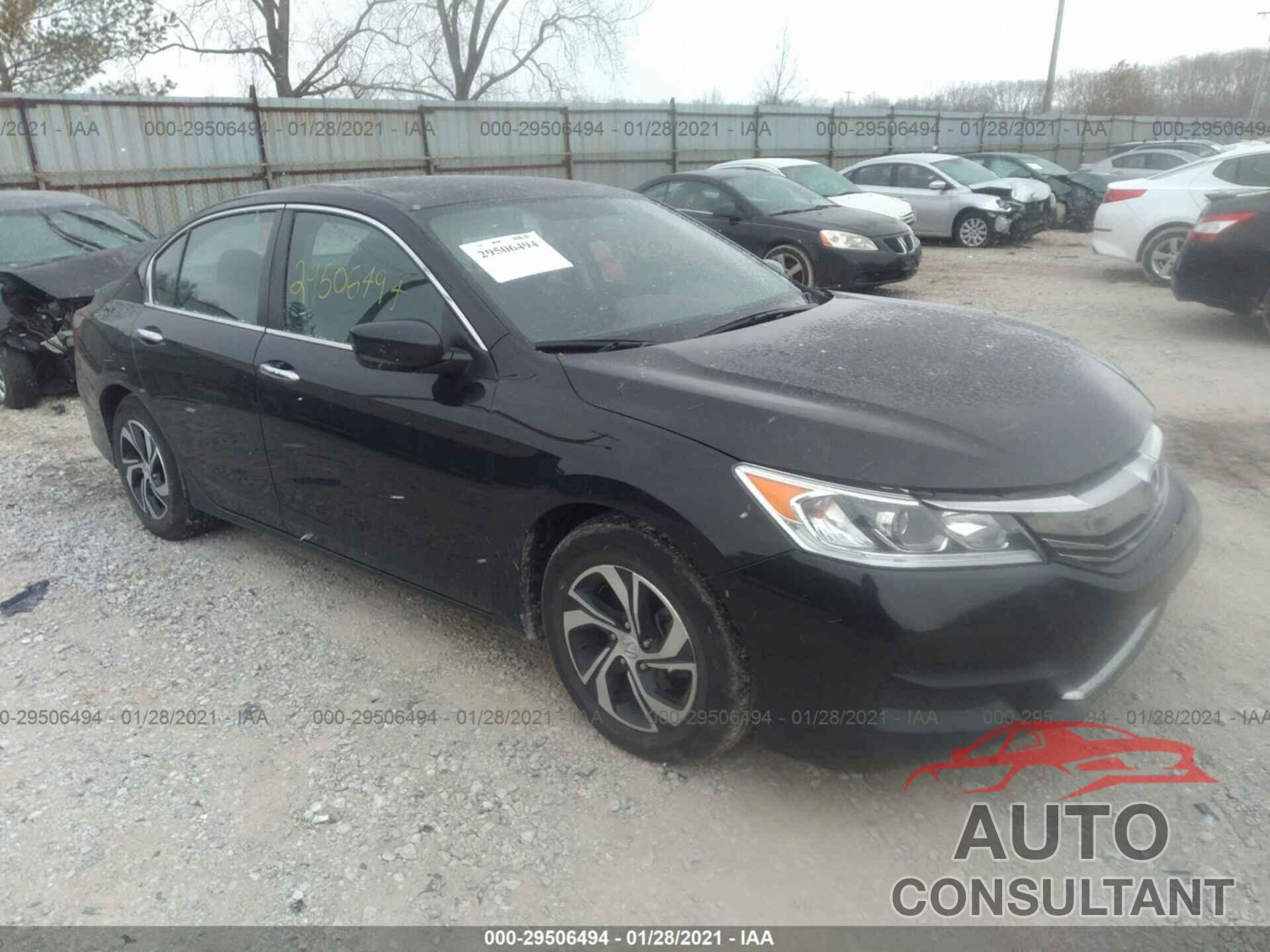 HONDA ACCORD SEDAN 2017 - 1HGCR2F3XHA256220