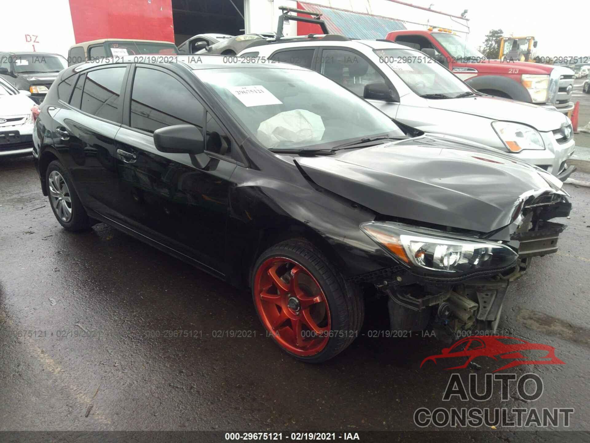 SUBARU IMPREZA 2018 - 4S3GTAA67J3752258