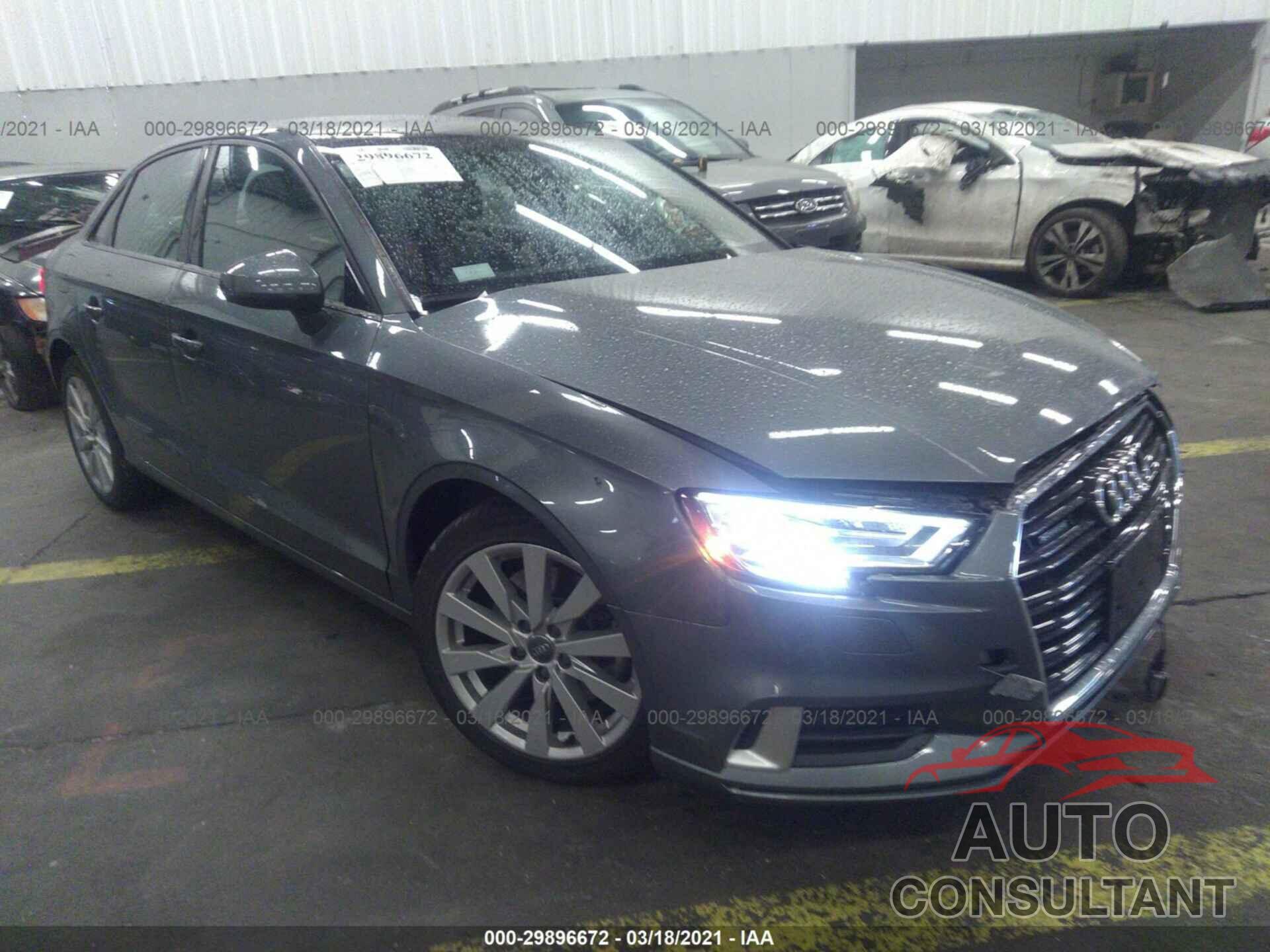 AUDI A3 SEDAN 2017 - WAUB8GFF4H1074434