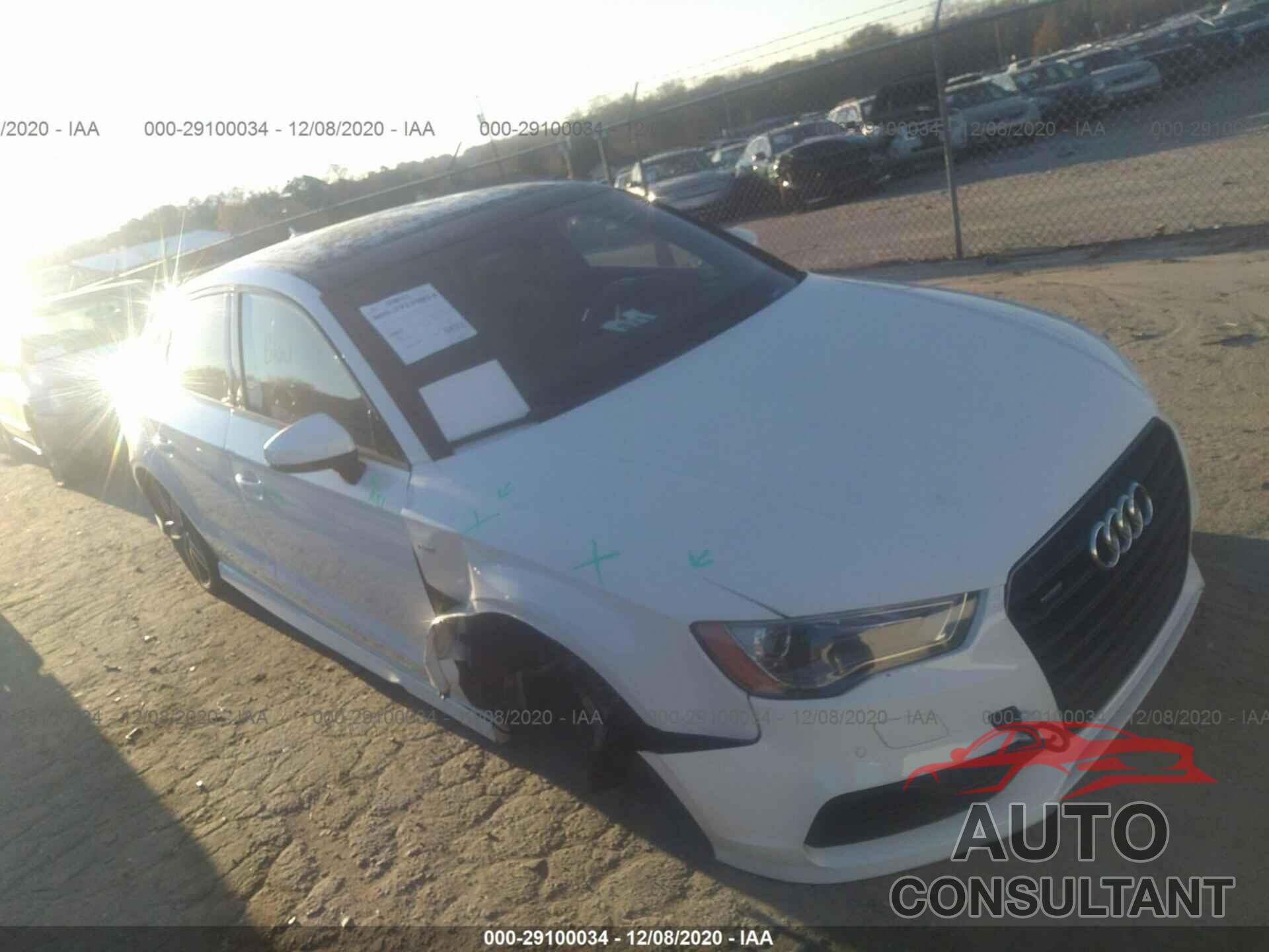 AUDI A3 2016 - WAUB8GFF5G1056037