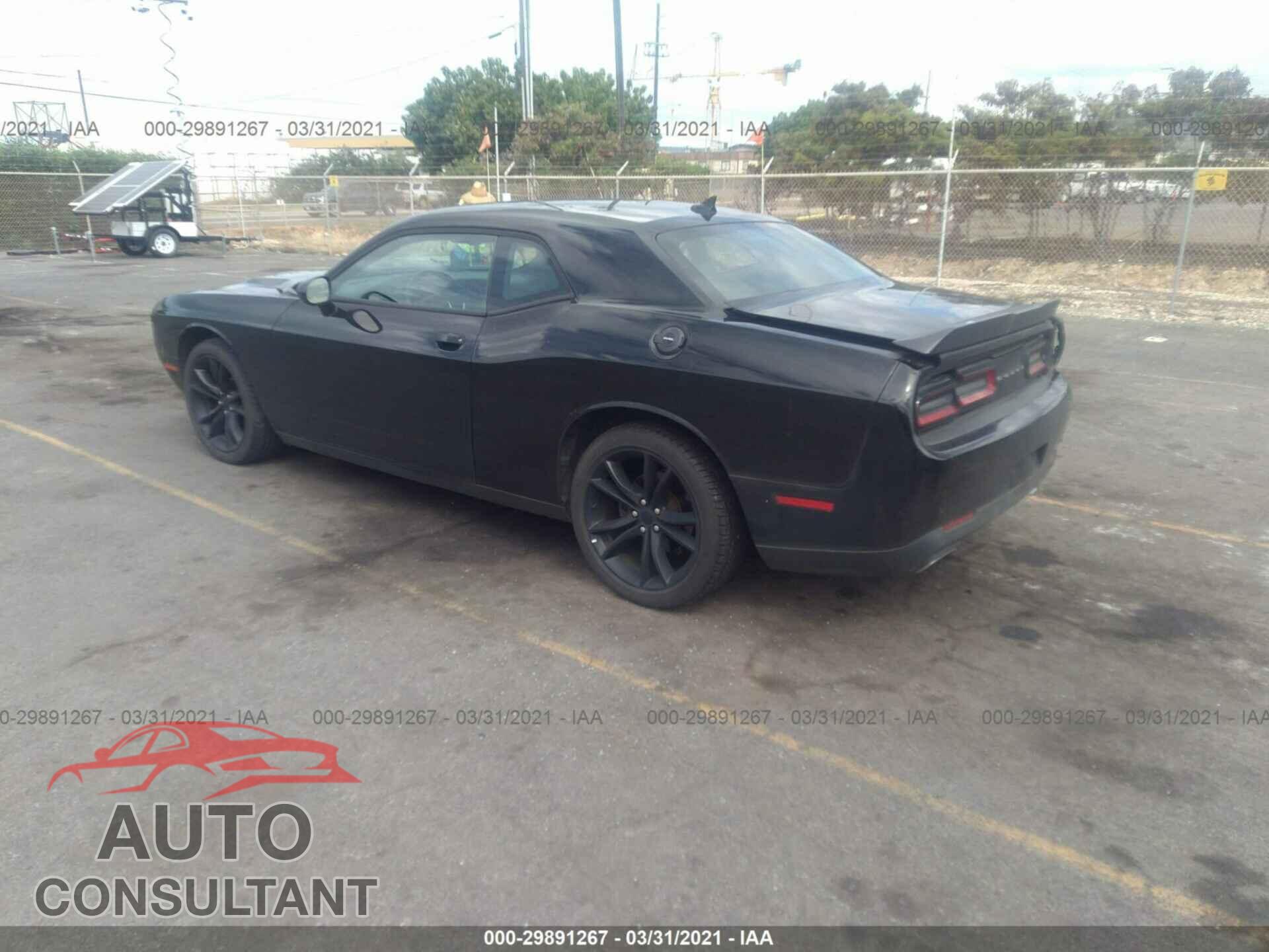 DODGE CHALLENGER 2016 - 2C3CDZAG2GH209364