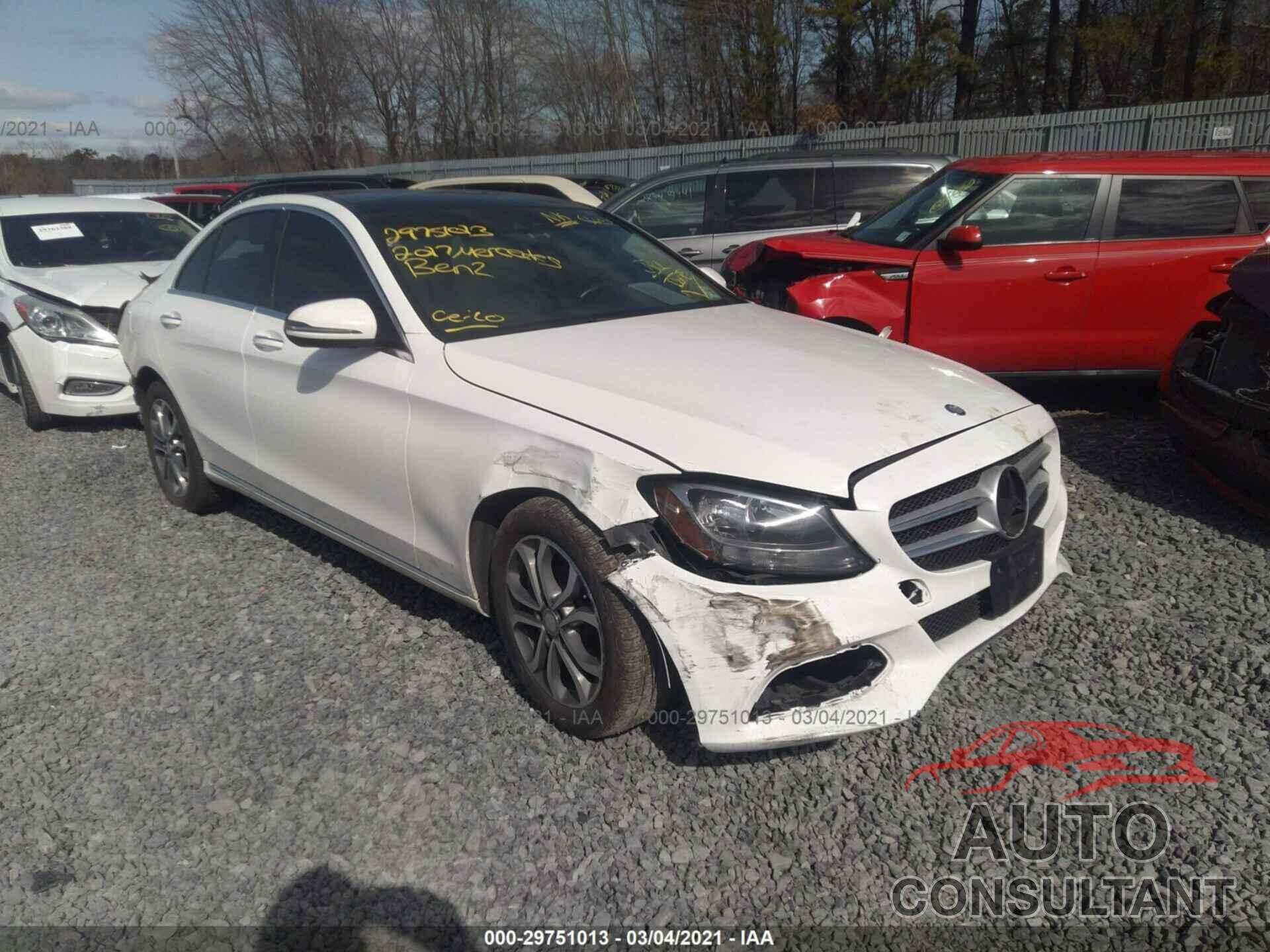 MERCEDES-BENZ C-CLASS 2017 - 55SWF4KBXHU201723
