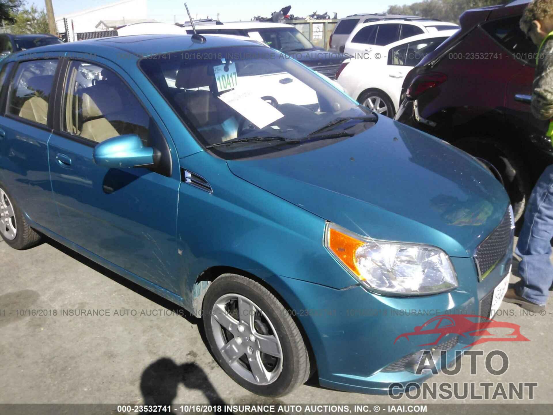 CHEVROLET AVEO 2009 - KL1TG66E39B385867