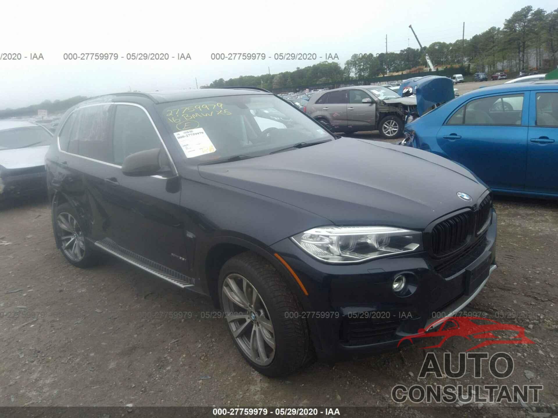 BMW X5 2016 - 5UXKR0C5XG0S84607