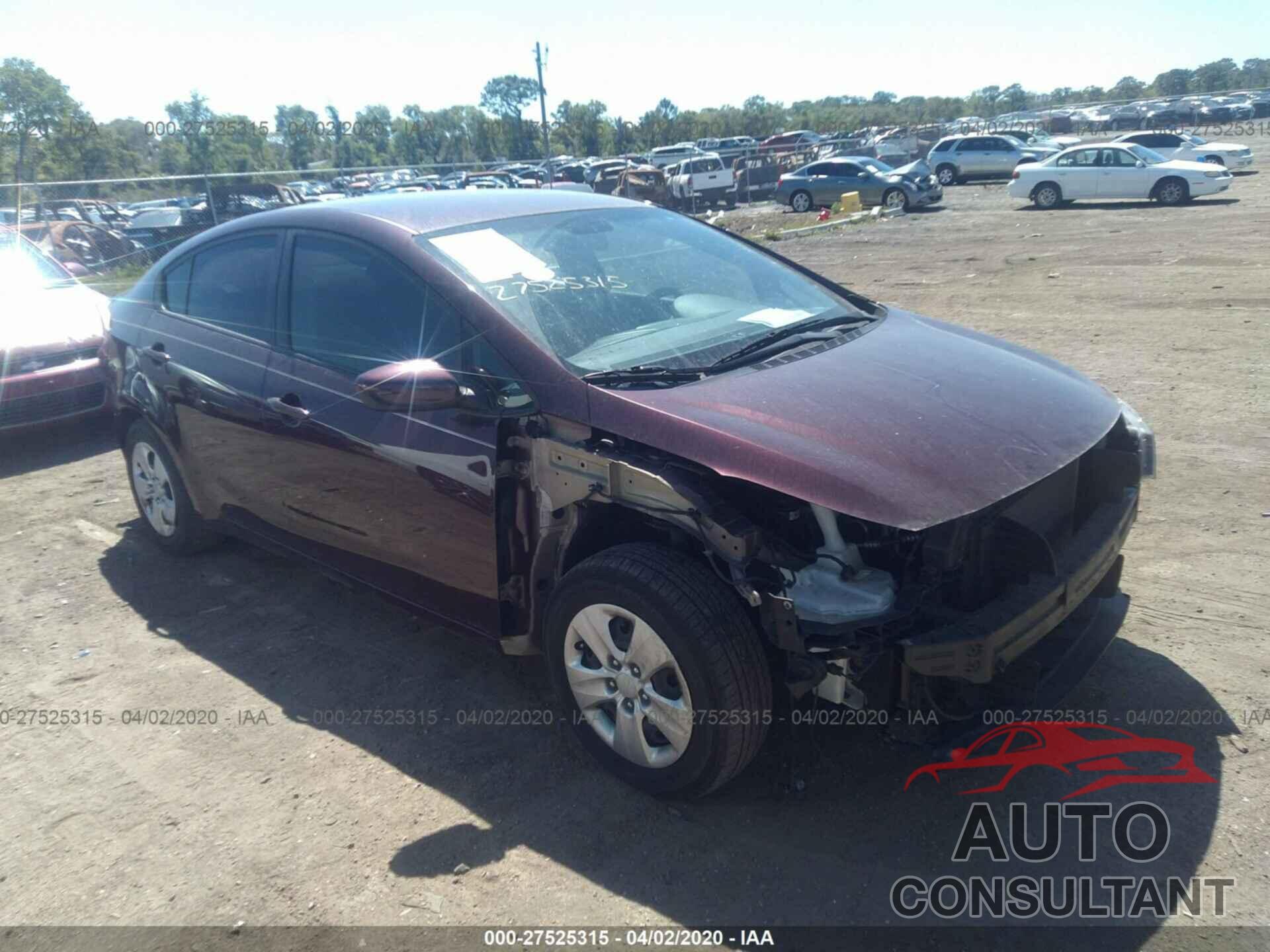 KIA Forte 2017 - 3KPFL4A70HE138631