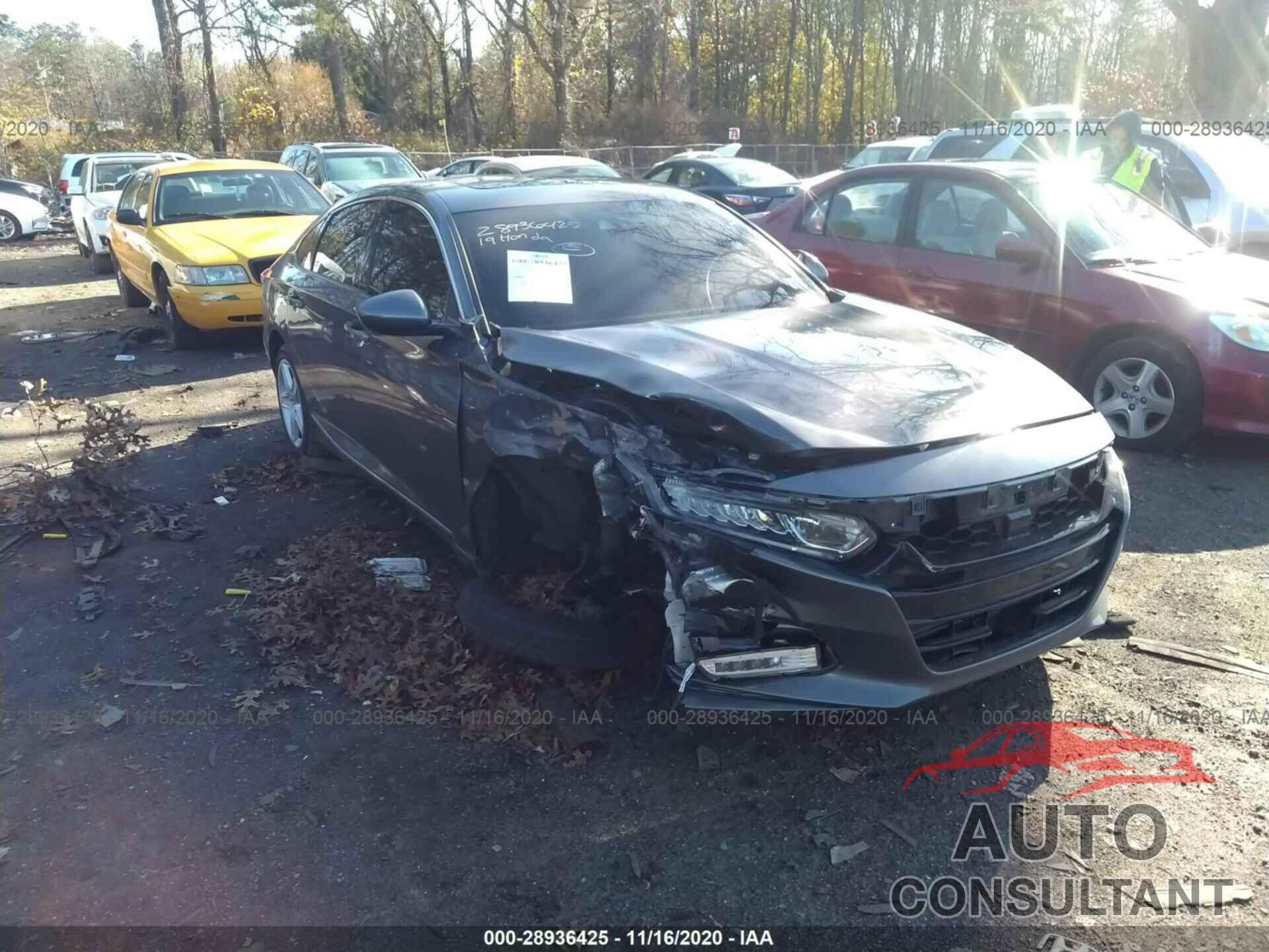 HONDA ACCORD SEDAN 2019 - 1HGCV1F49KA043765