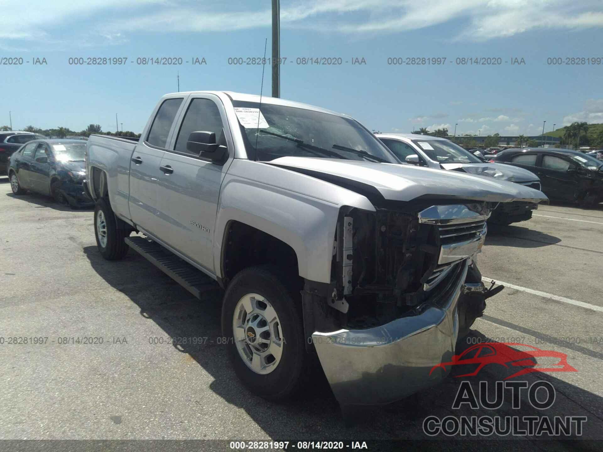 CHEVROLET SILVERADO 2500HD 2018 - 1GC2CUEG2JZ287156