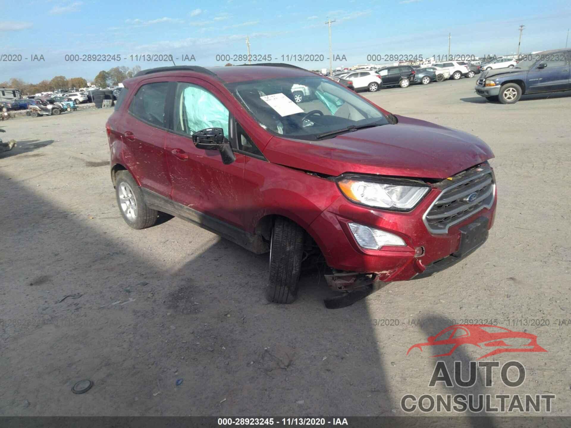 FORD ECOSPORT 2019 - MAJ3S2GE2KC292424