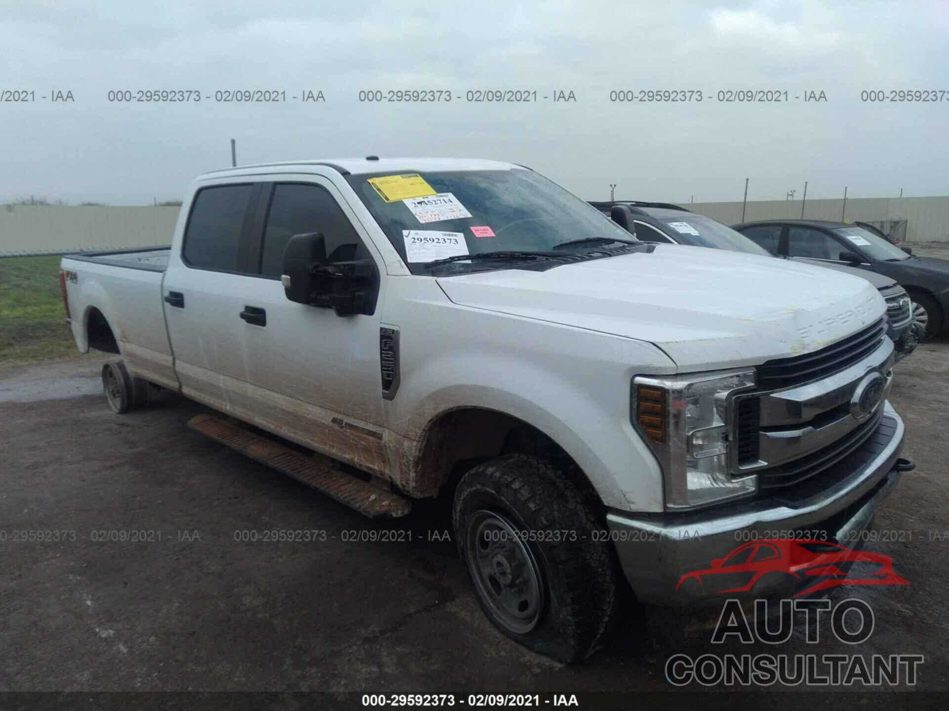 FORD SUPER DUTY F-250 SRW 2019 - 1FT7W2BT6KED46804