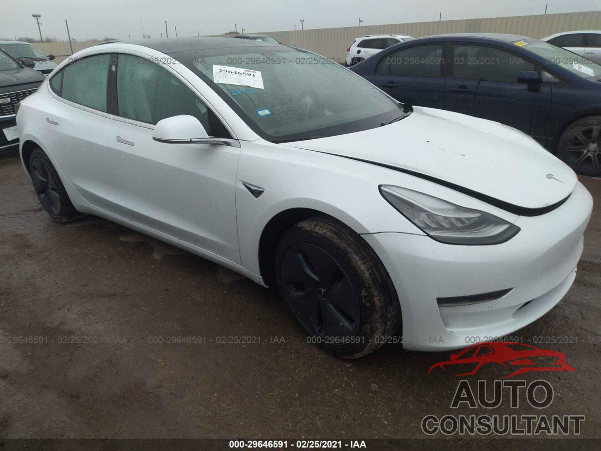 TESLA MODEL 3 2019 - 5YJ3E1EA0KF483287