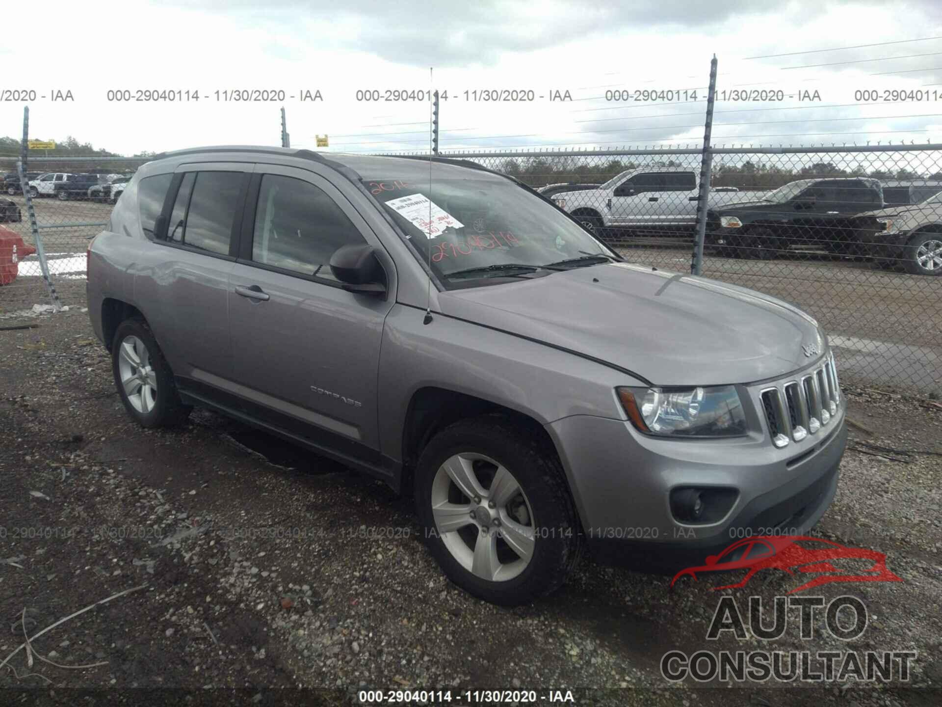 JEEP COMPASS 2016 - 1C4NJCBA0GD628461