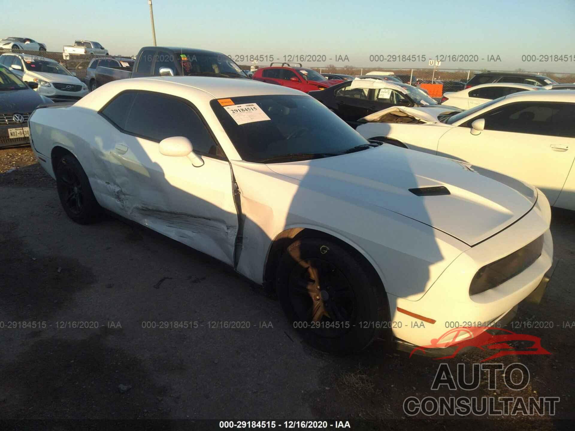 DODGE CHALLENGER 2016 - 2C3CDZAG1GH145396