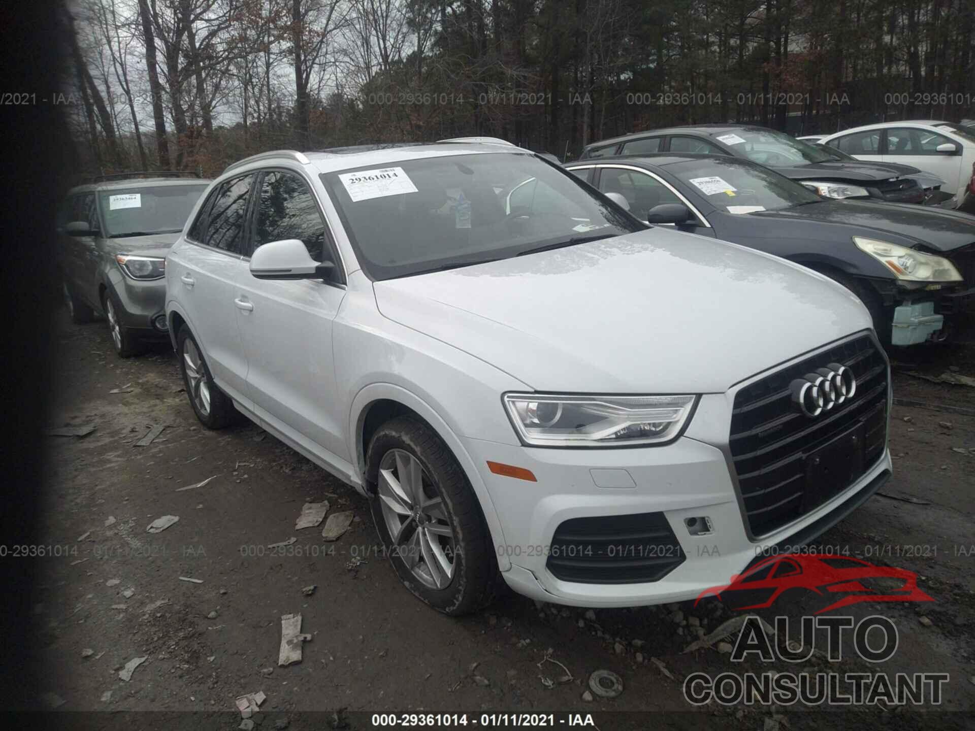 AUDI Q3 2017 - WA1JCCFS0HR003780