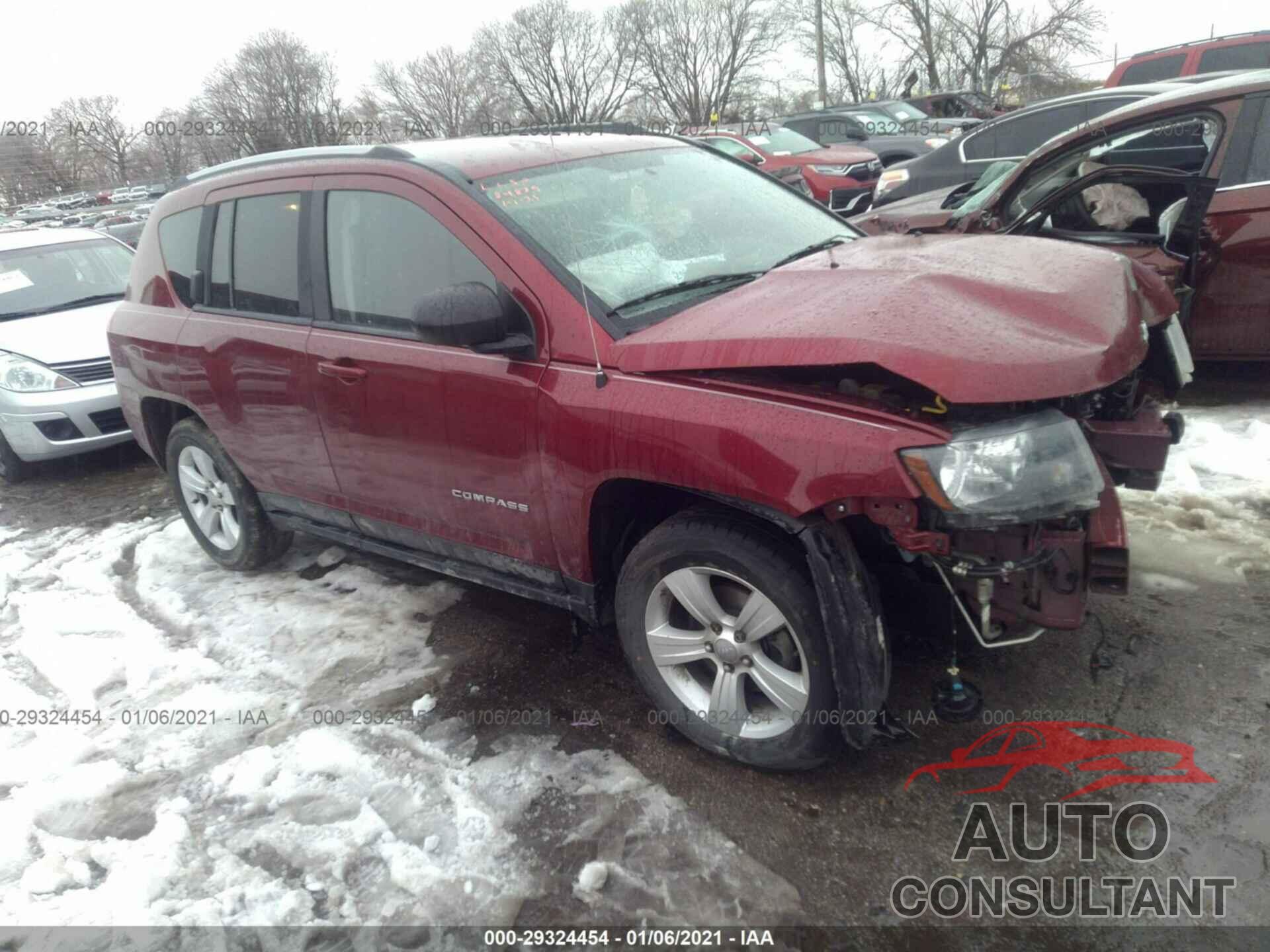 JEEP COMPASS 2016 - 1C4NJDBB4GD509357